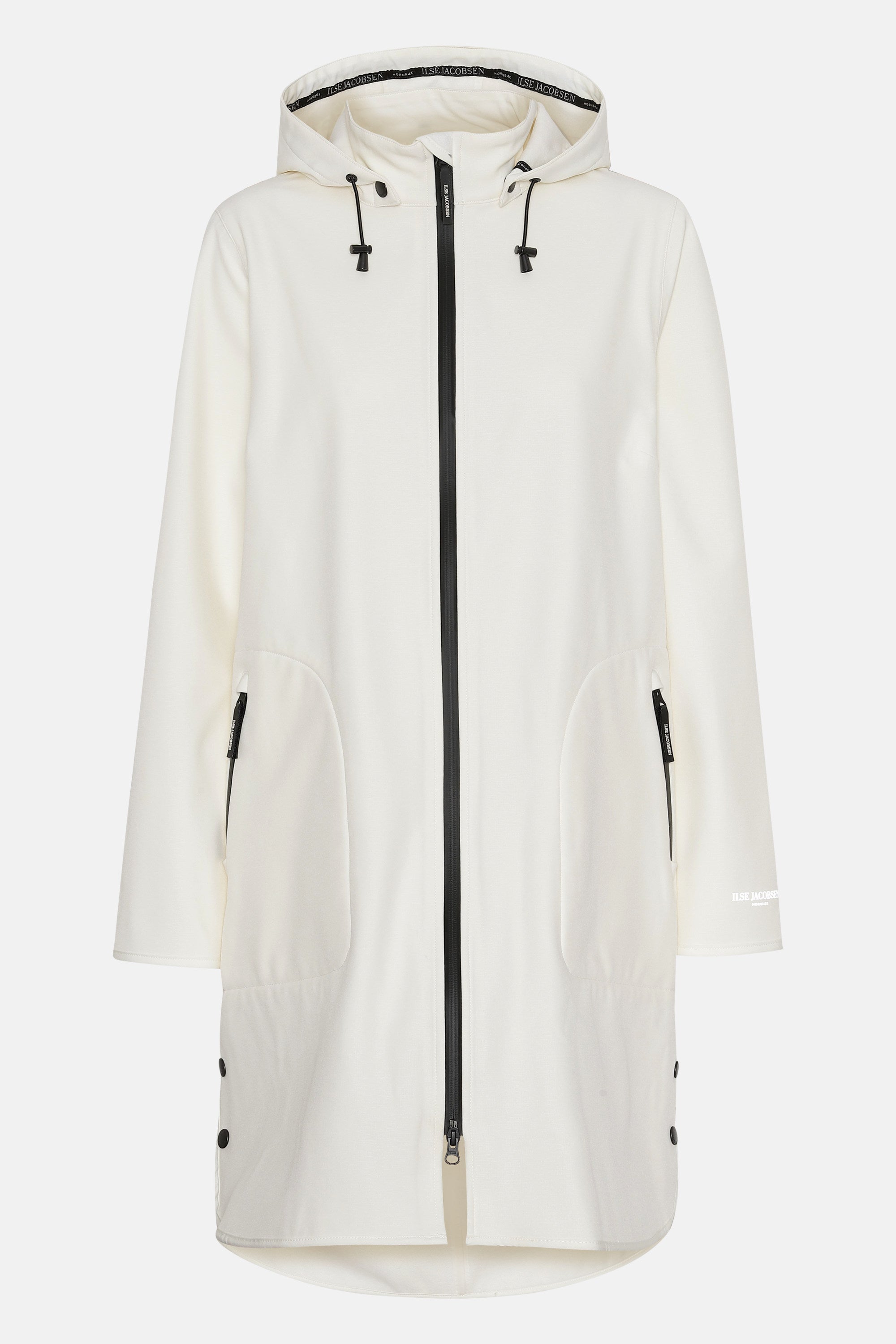 Softshell Raincoat A-line - White Sugar