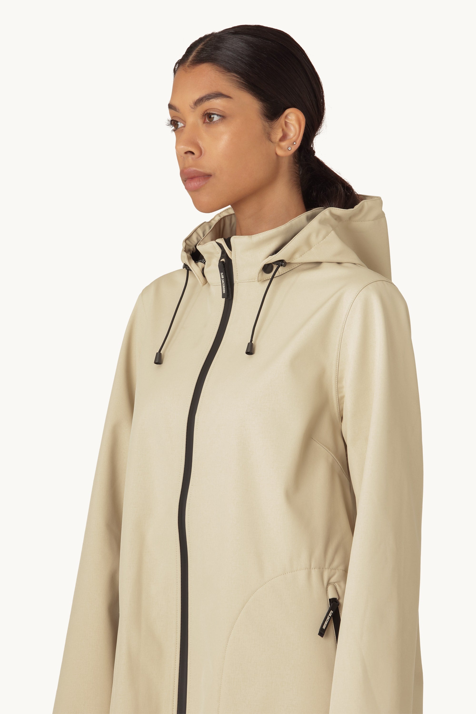 Softshell Raincoat A-line - Beige