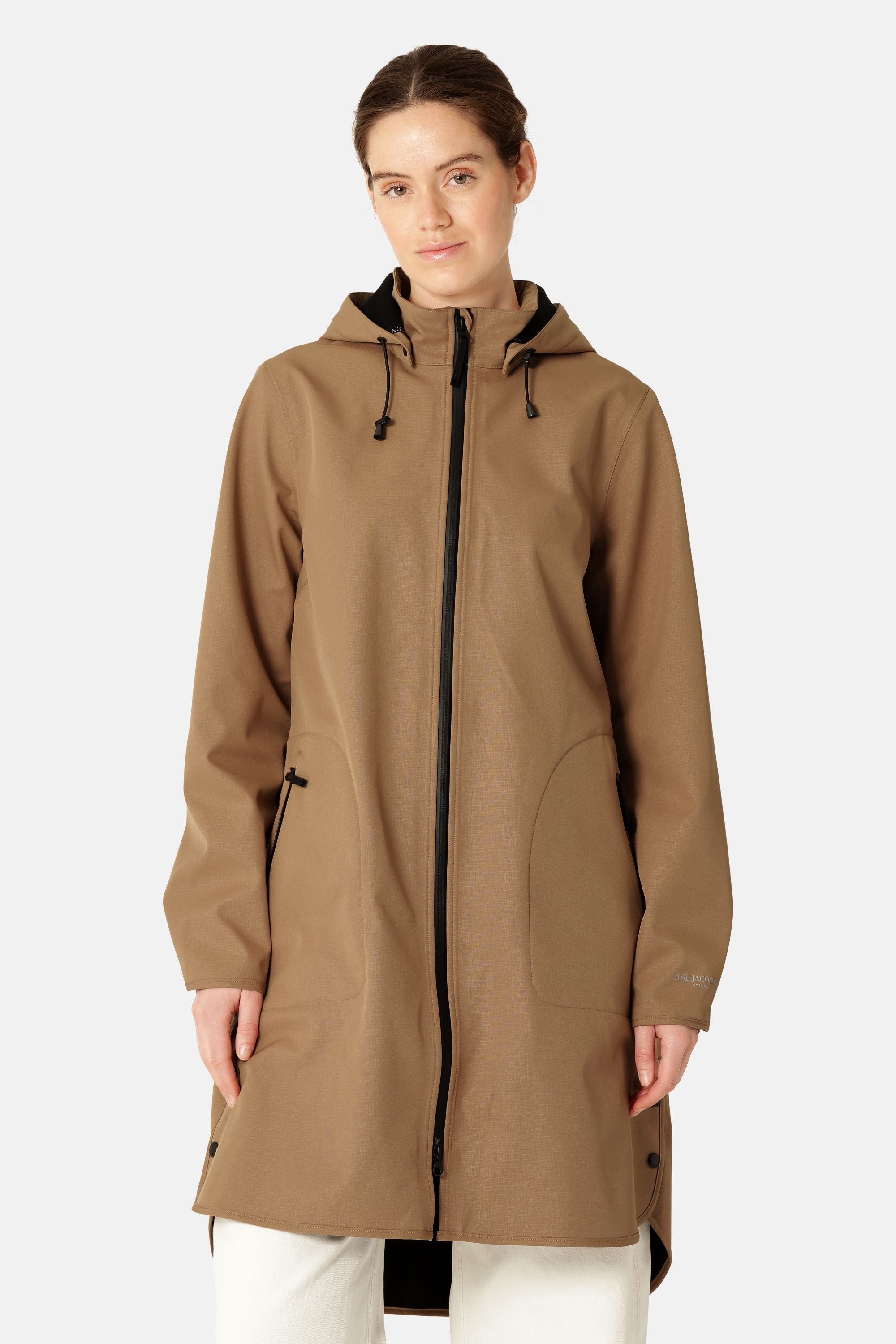 Impermeable Softshell Corte A - Mocca