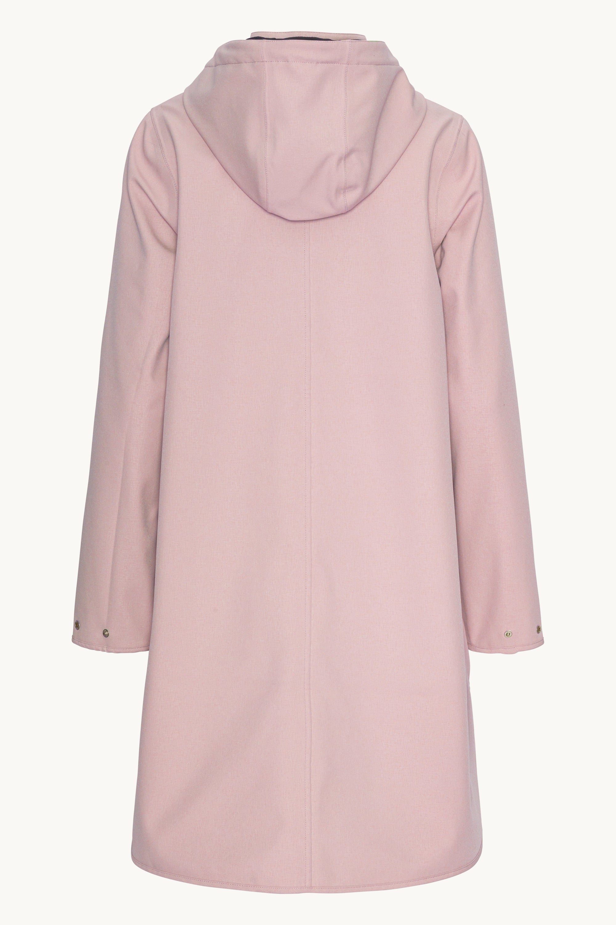 Softshell Raincoat A-line - Adobe Rose