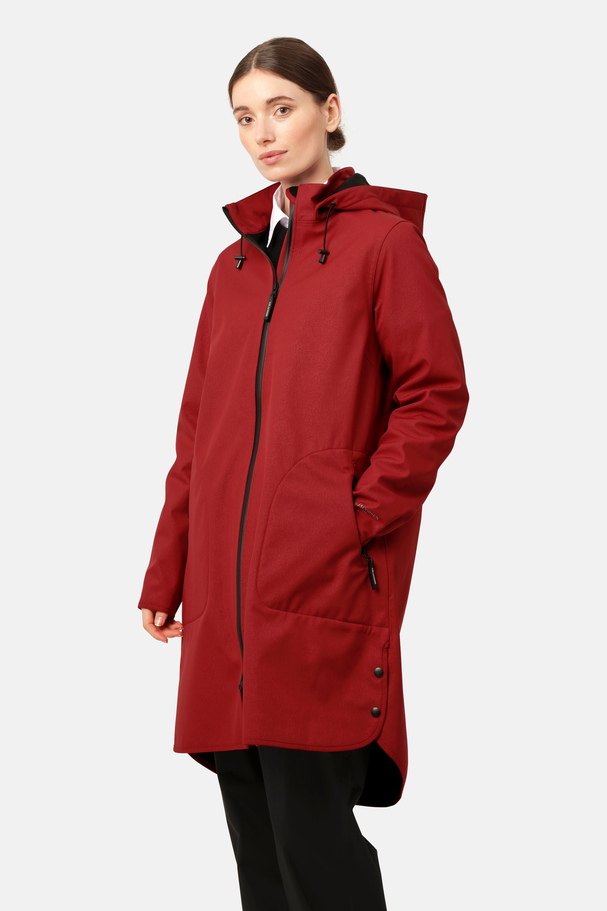 Impermeable Softshell Corte A - Rhubarb