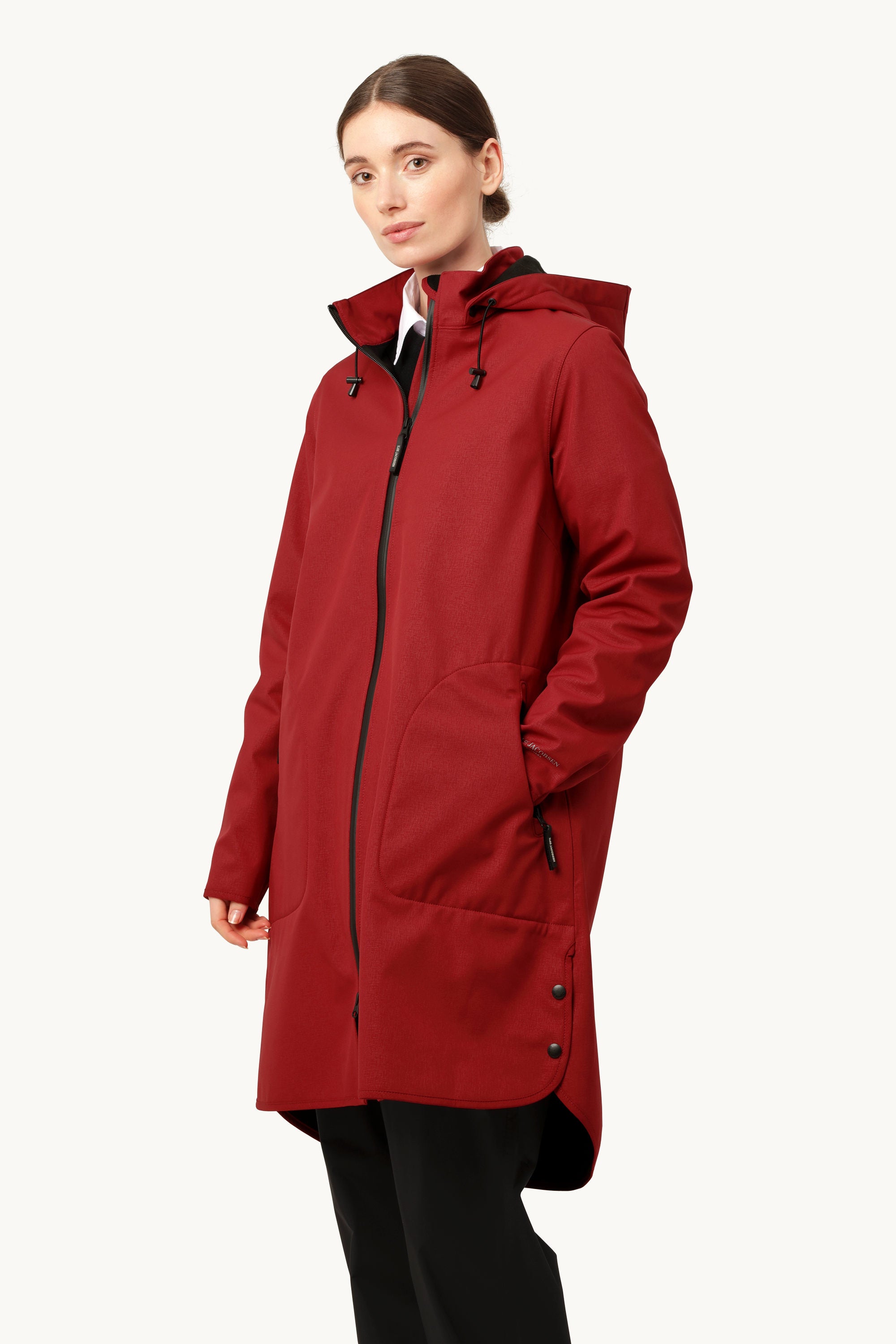 Impermeable Softshell Corte A - Rhubarb