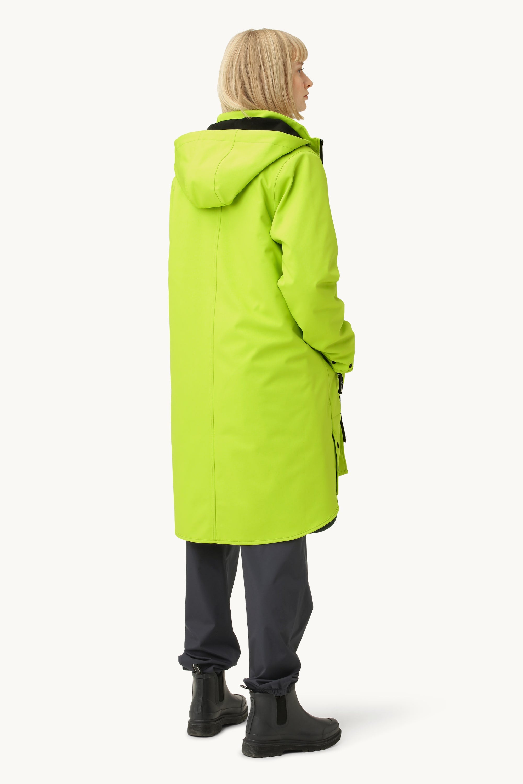 Impermeable Softshell Corte A - Lime Green