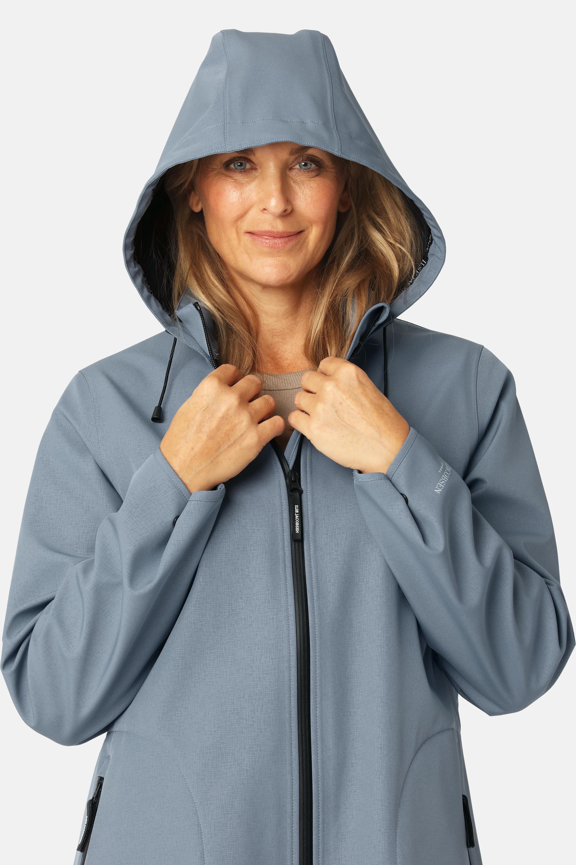 Impermeable Softshell Corte A - Grey Blue