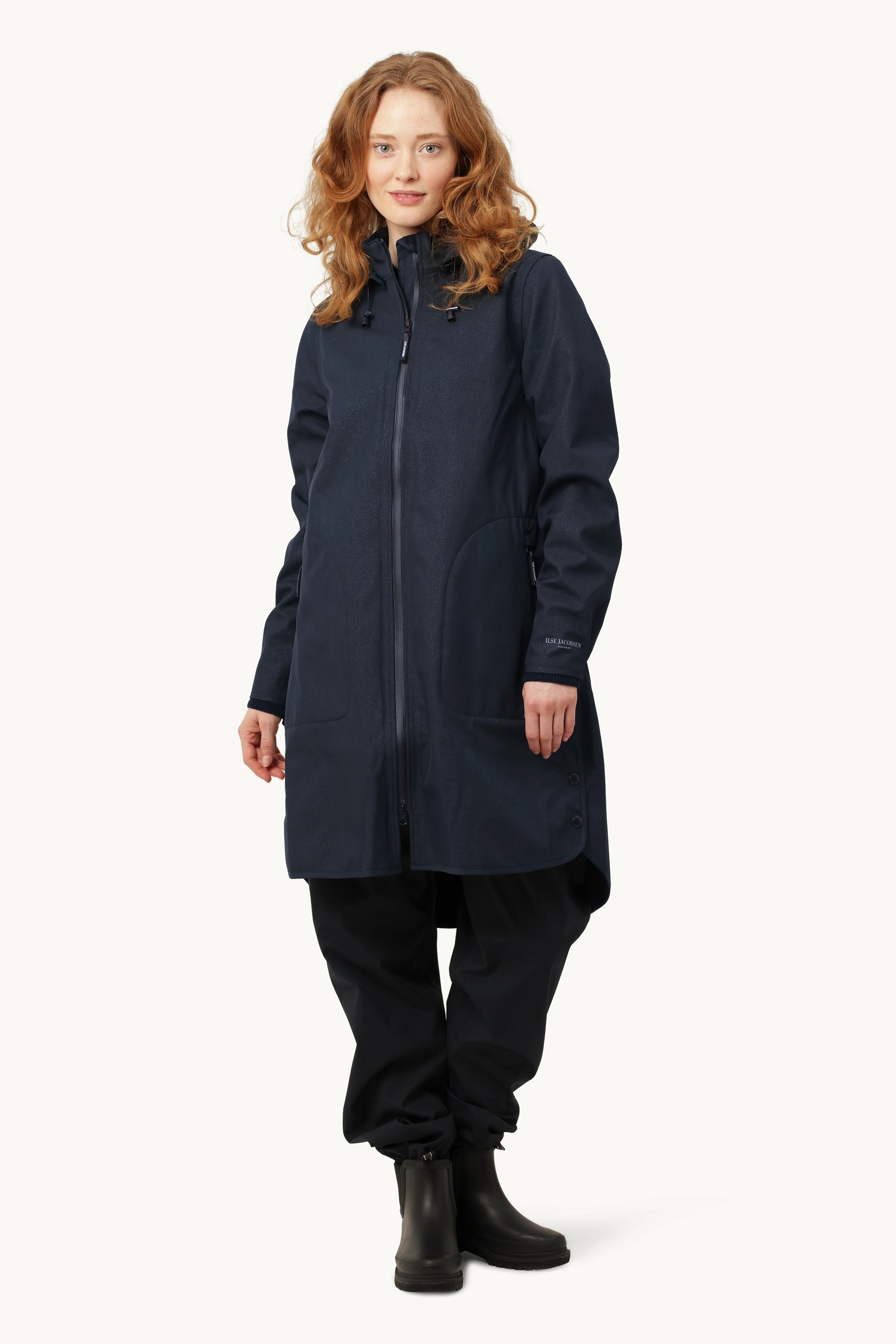 Impermeable Softshell Corte A - Dark Indigo