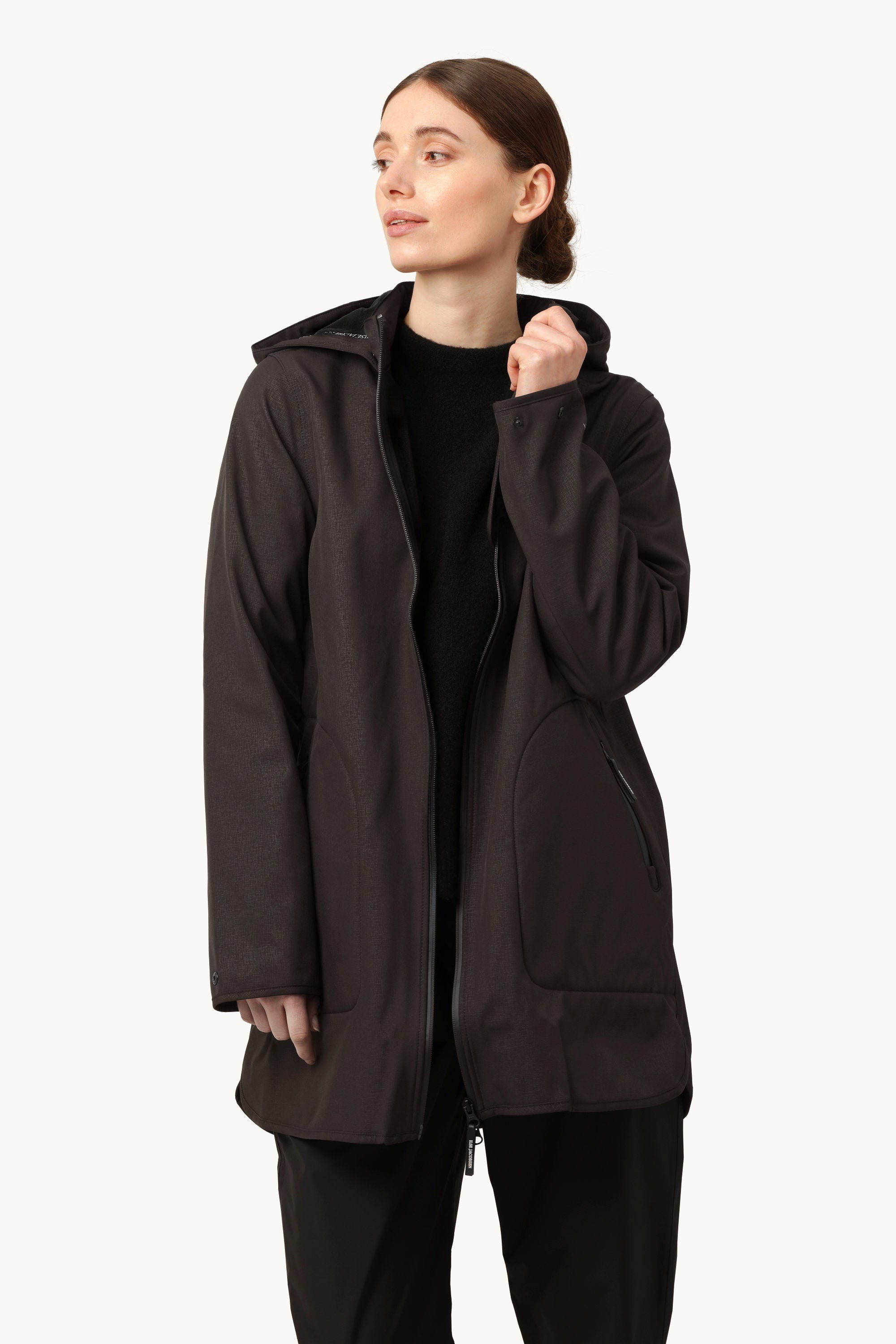 Impermeable Softshell Corte A - Black