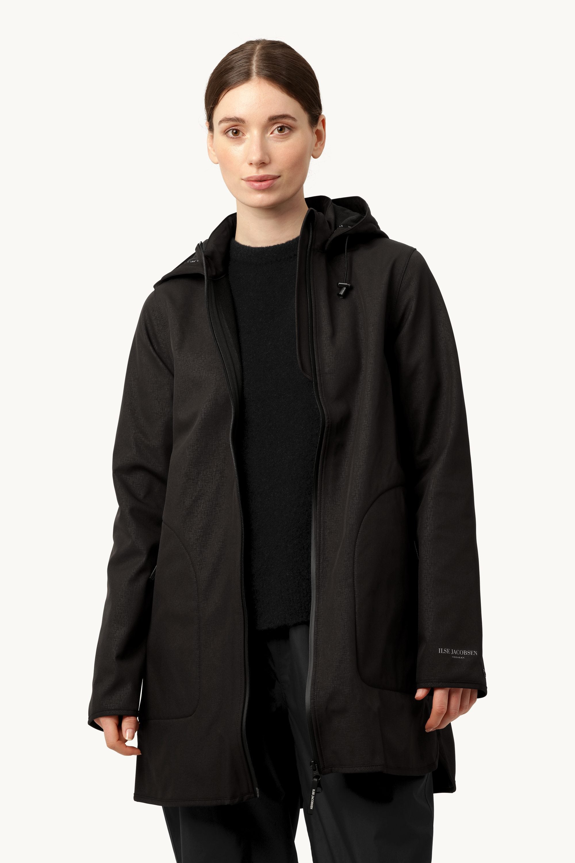 Impermeable Softshell Corte A - Black