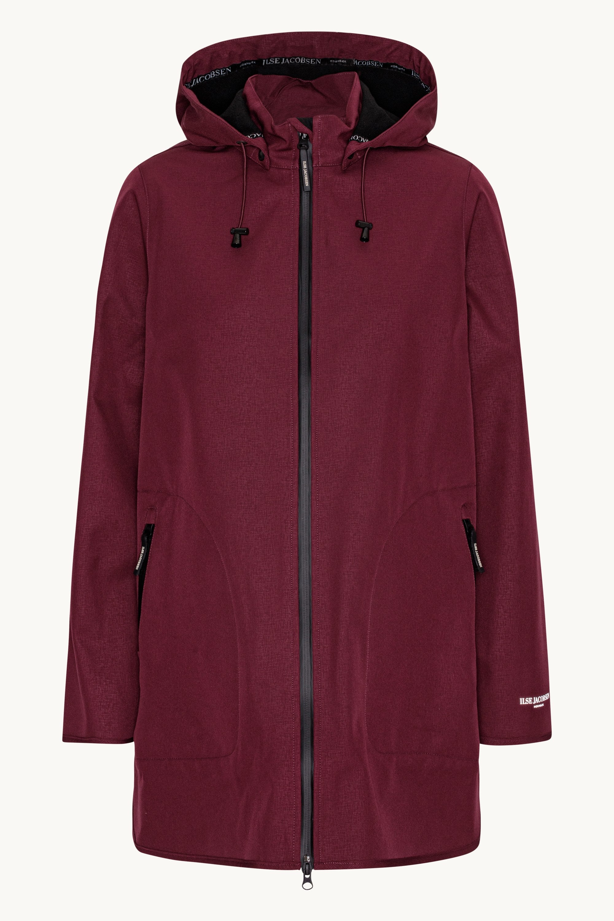 Impermeable Softshell Corte A - Maroon Banner