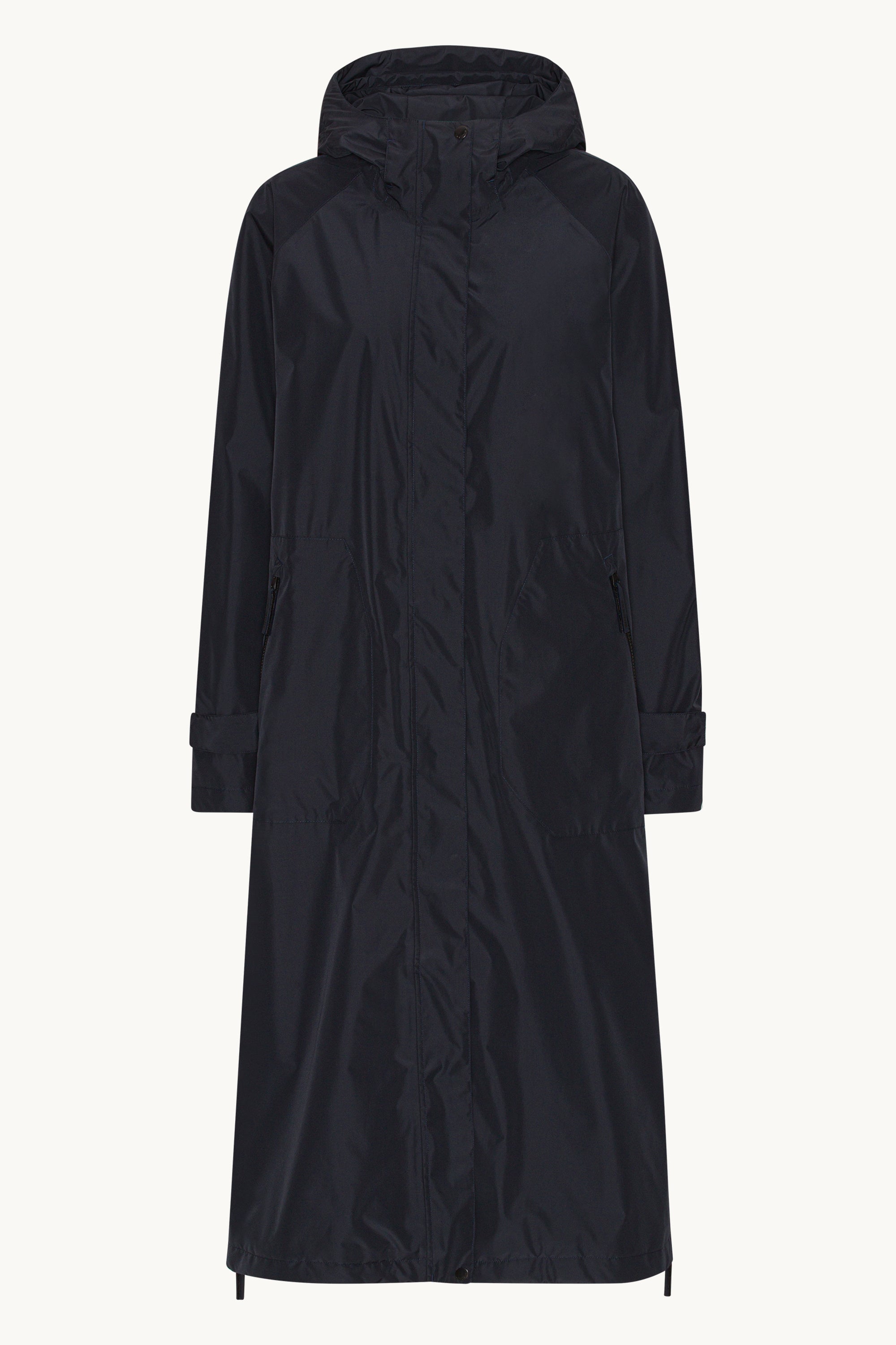 Chubasquero largo Eco Finished - Dark Indigo