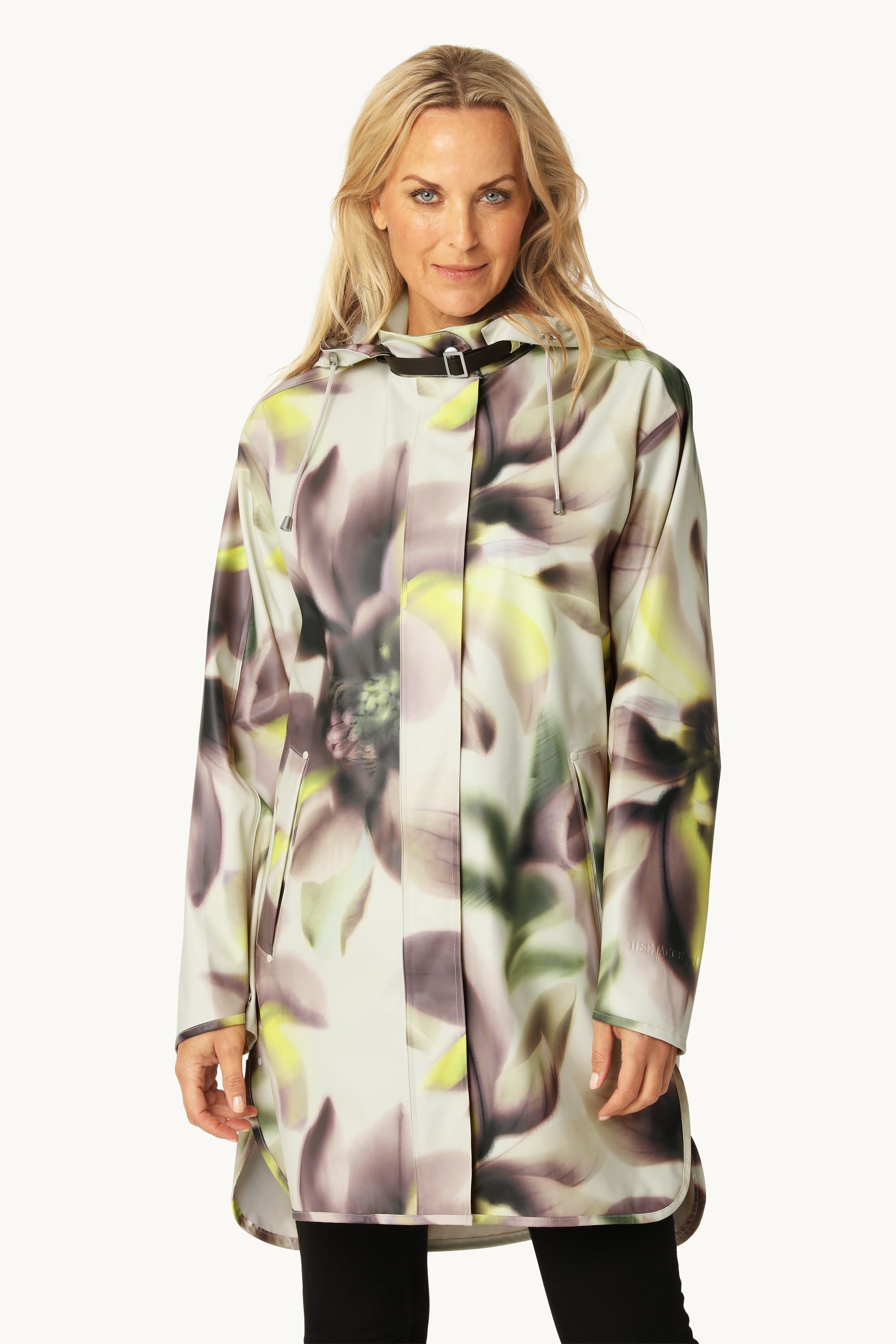 Raincoat - Light Photoristic Flower