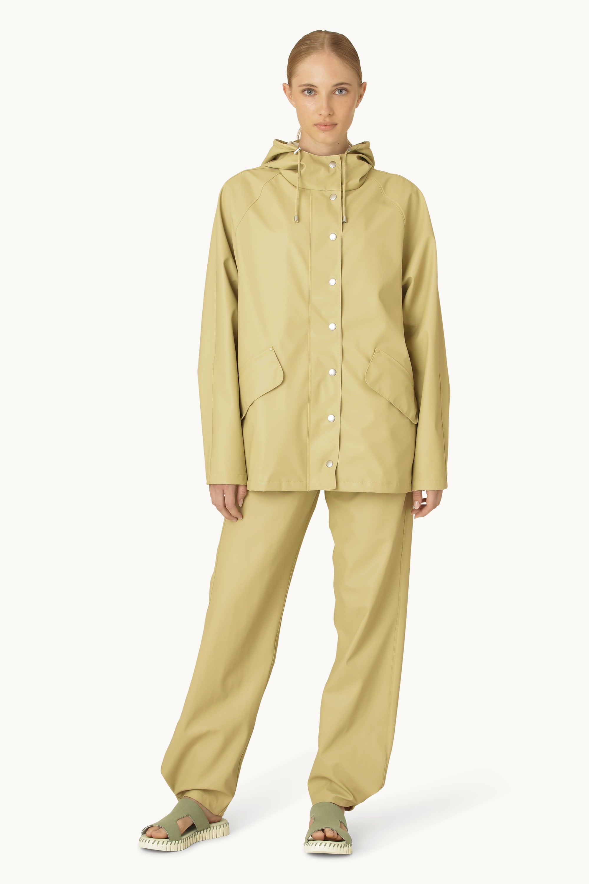 Chaqueta impermeable - Olive Grass