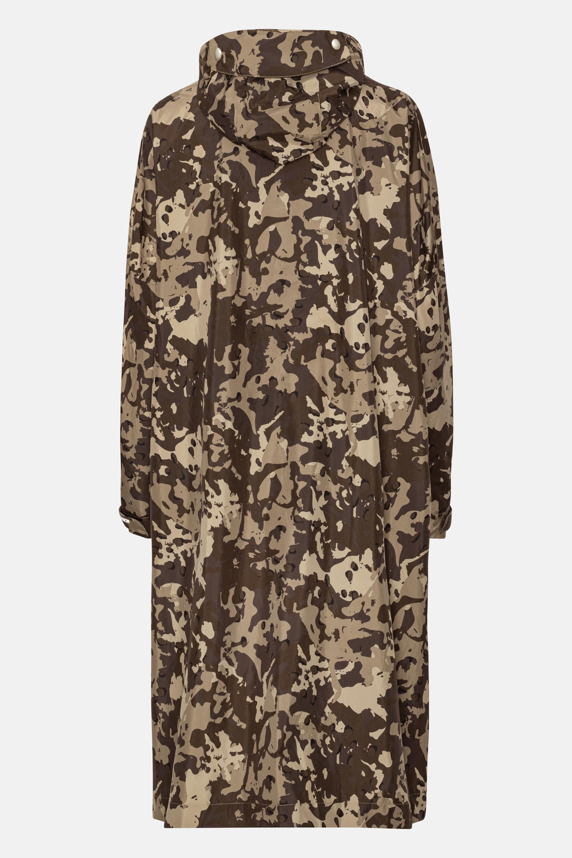 Poncho Impermeable - Brown Camo
