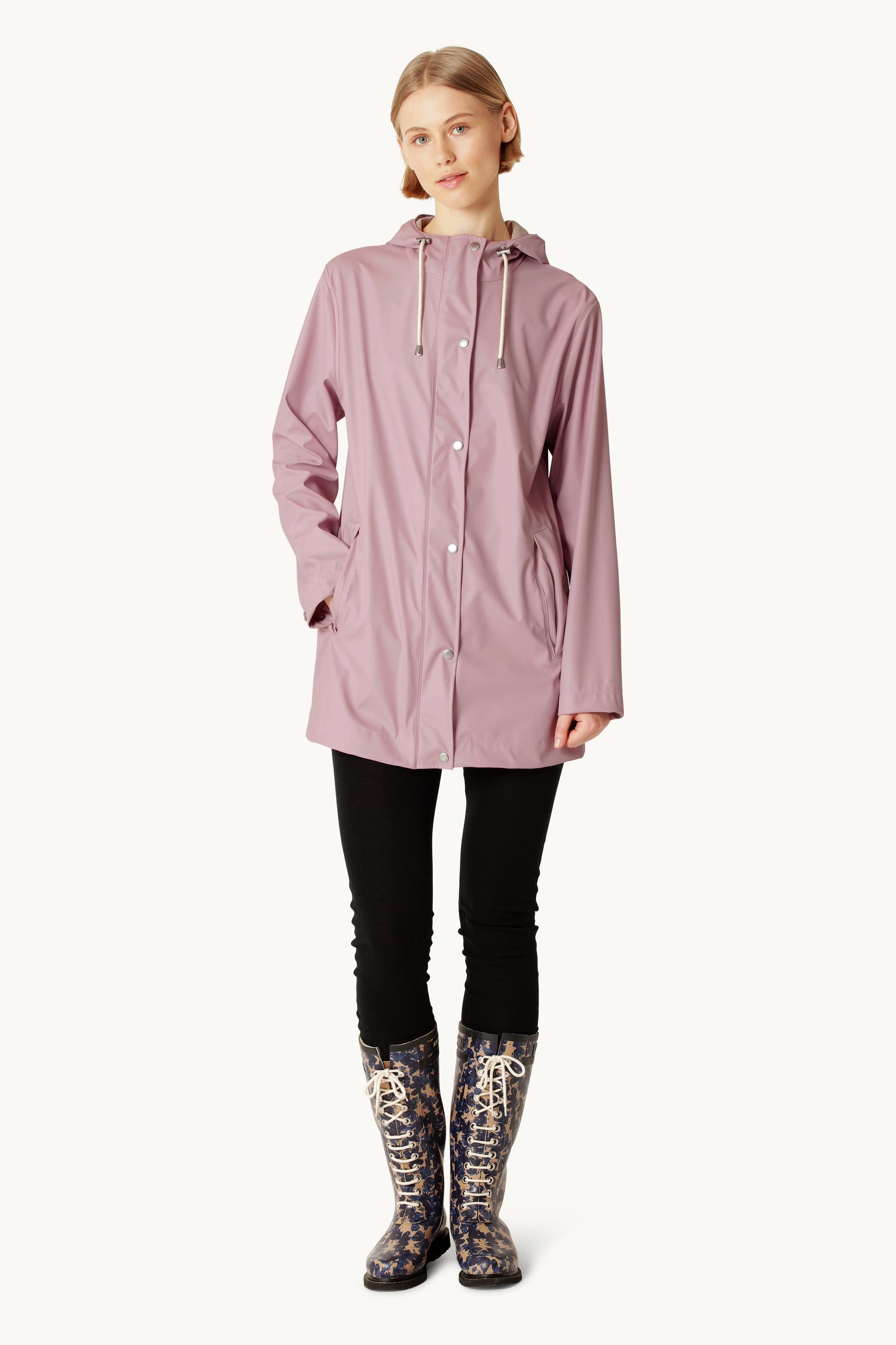 Light Raincoat - Dawn Pink