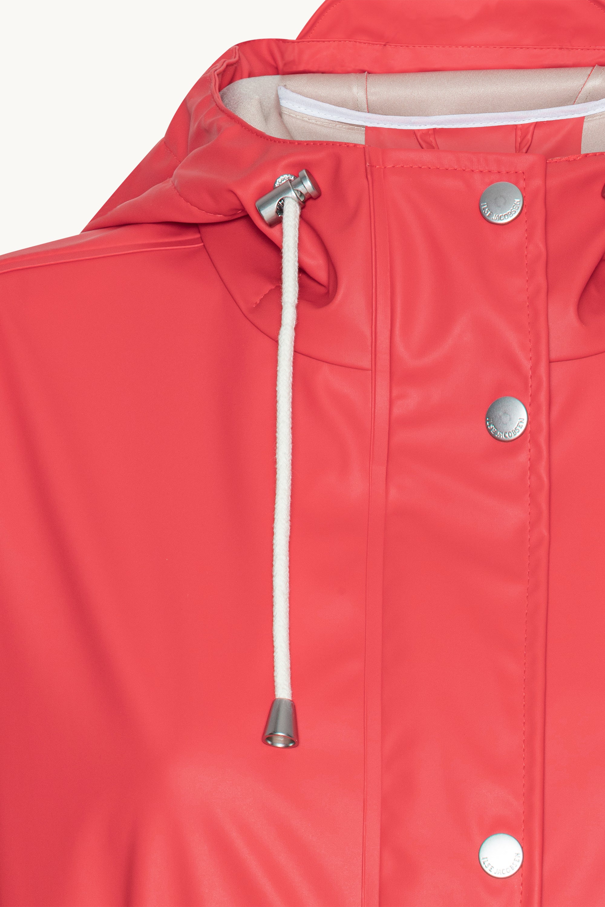 Long Parka Rain Jacket - Baked Apple