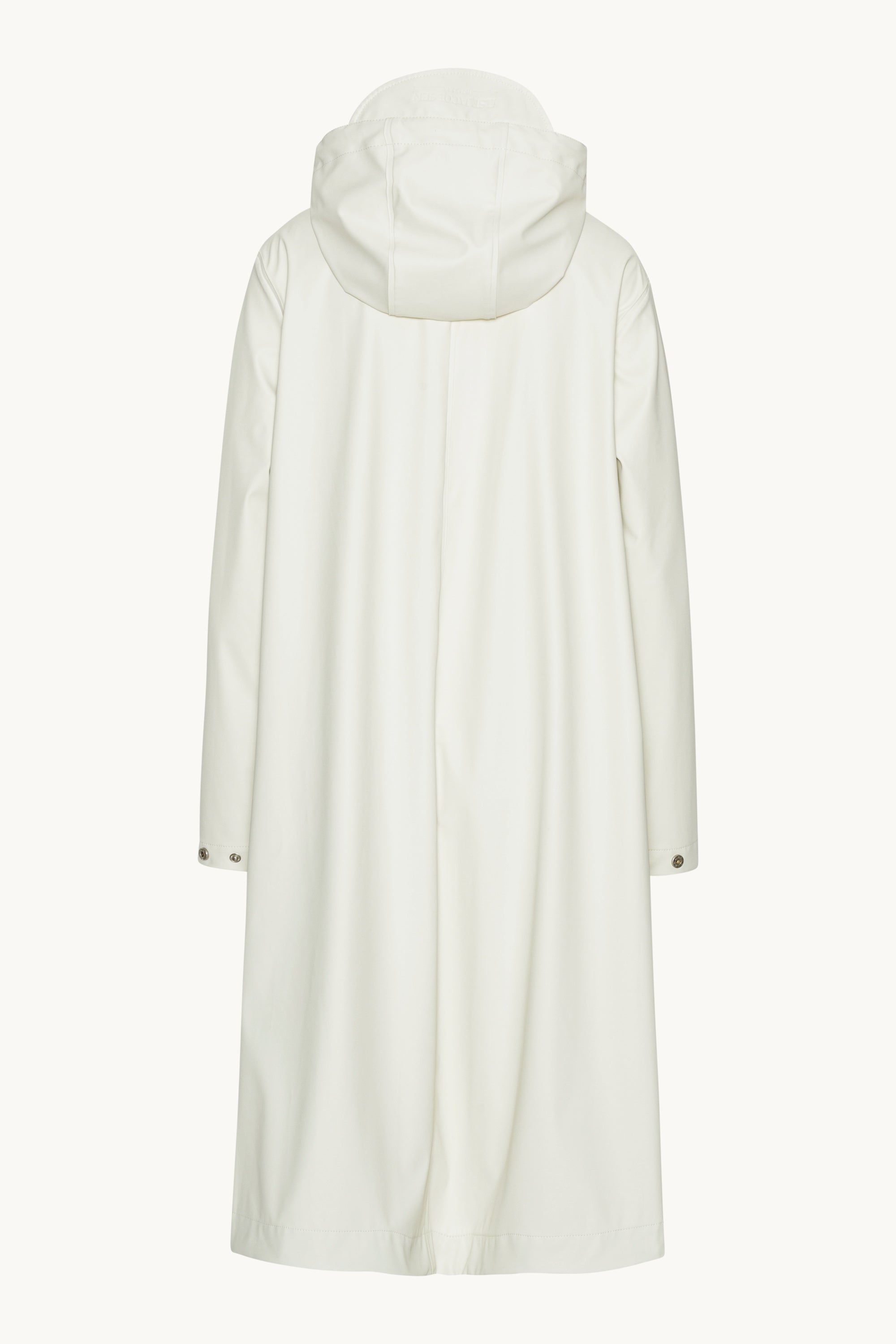 Long Rain Jacket - Milk Creme