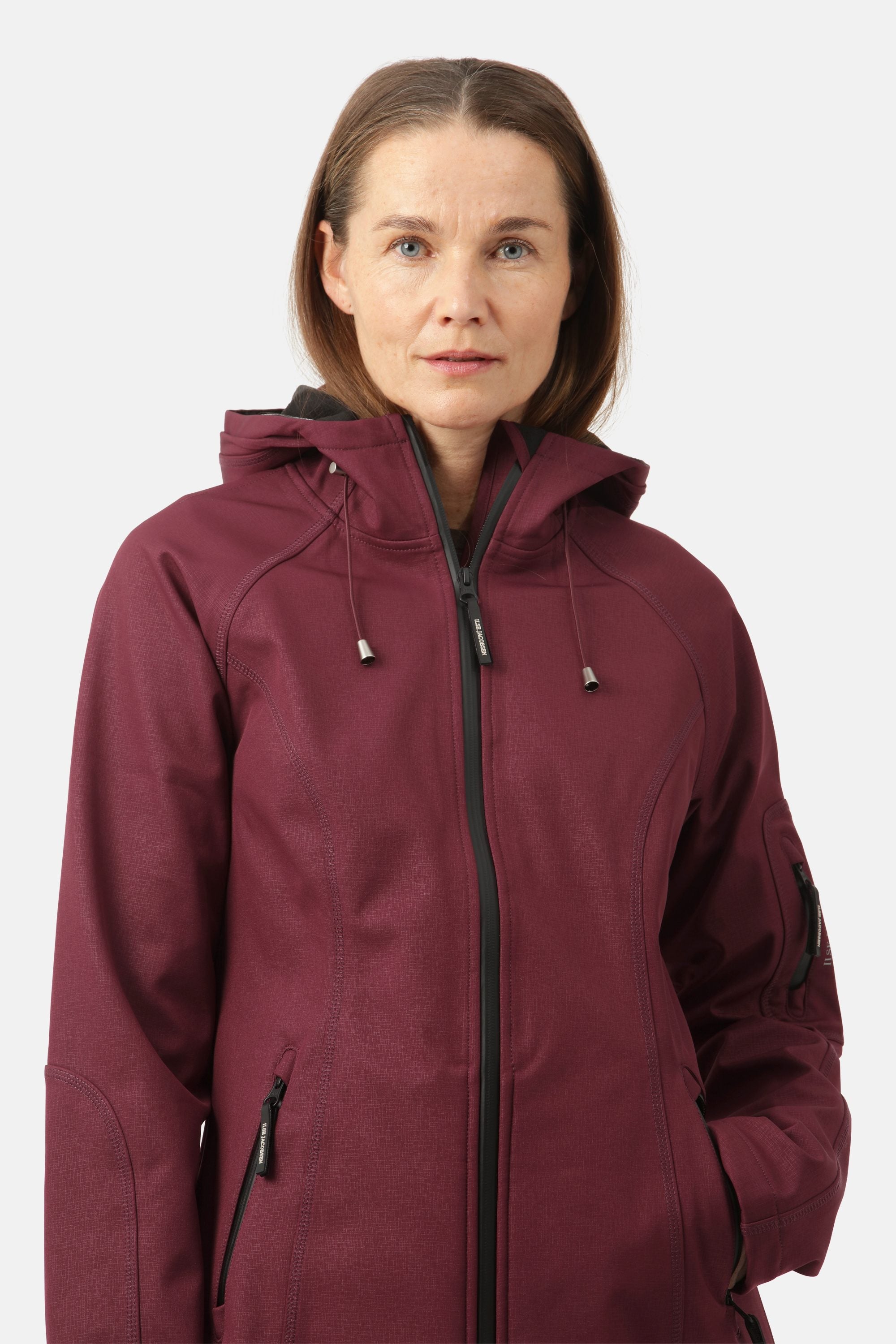 Softshell Raincoat - Maroon Banner