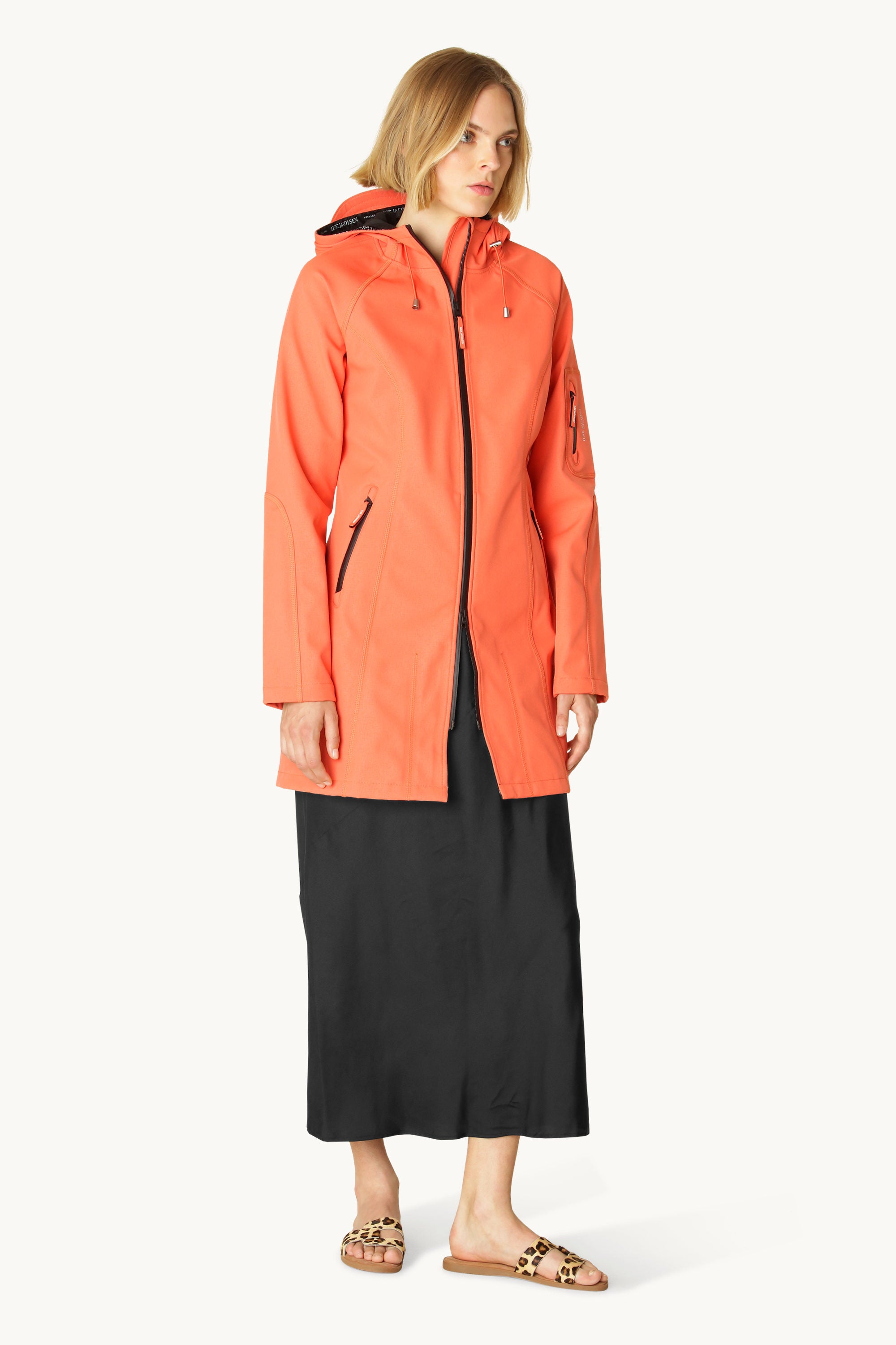 Softshell Raincoat - Hot Orange