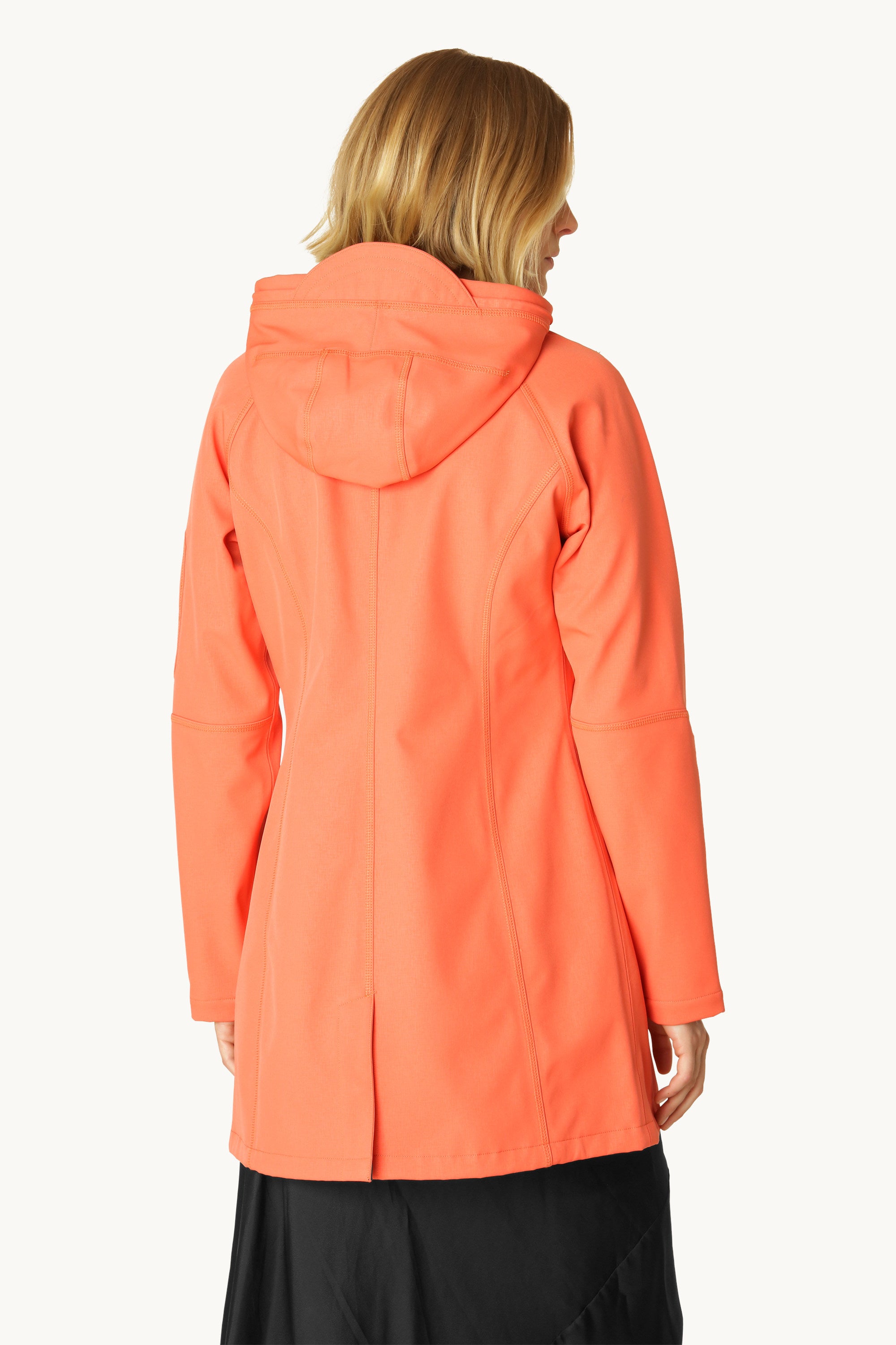 Softshell Raincoat - Hot Orange