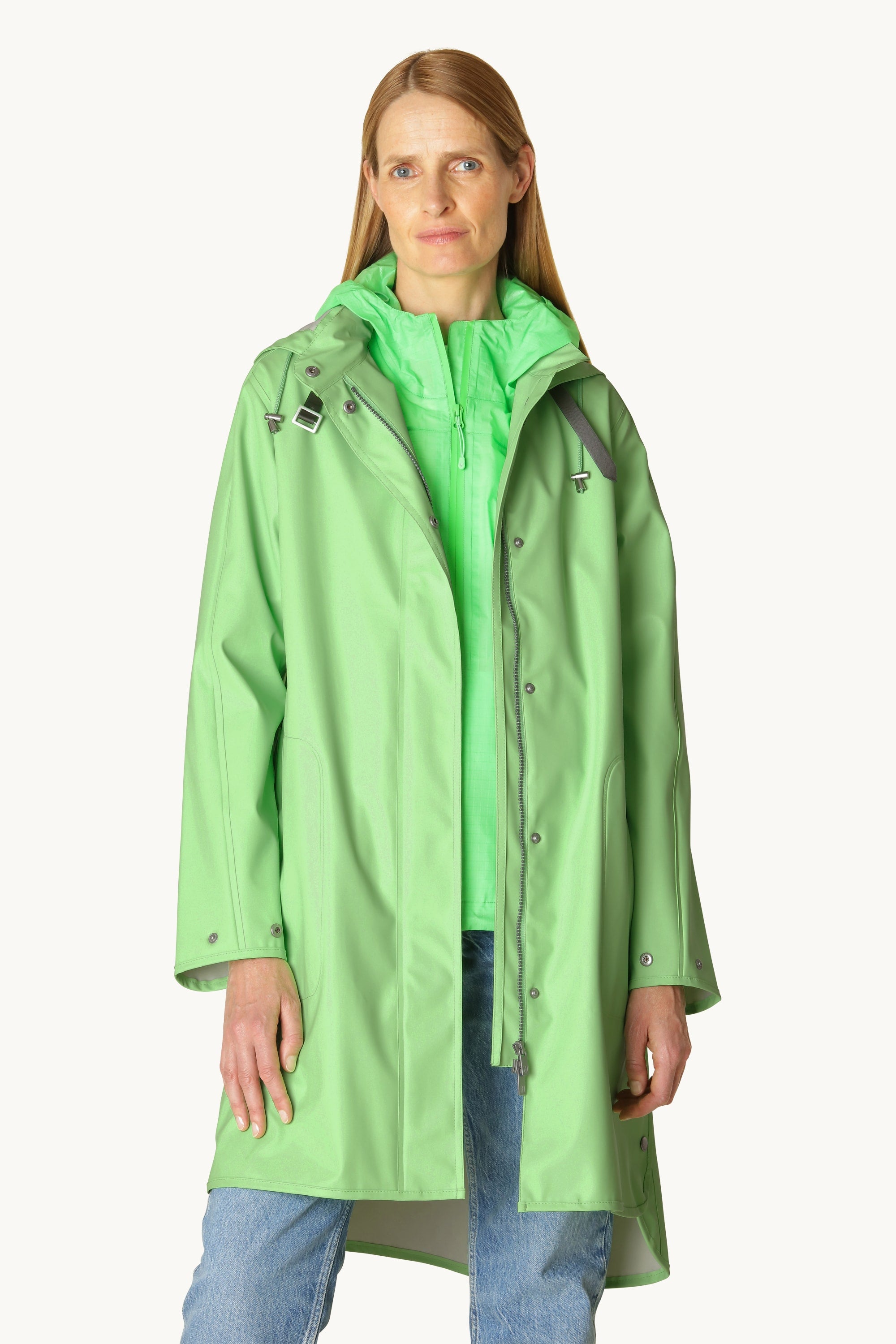 Light Raincoat - Bright Green