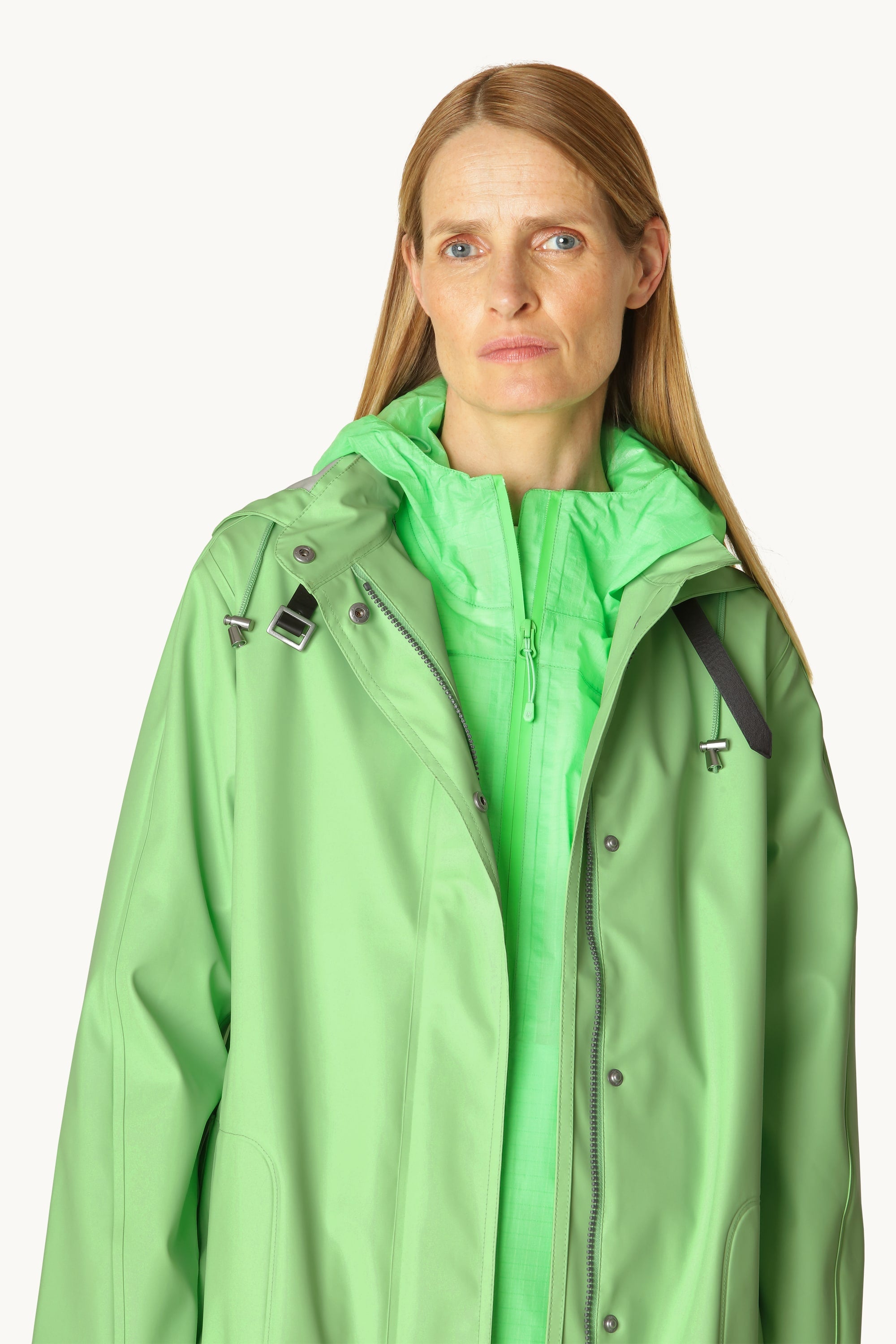 Light Raincoat - Bright Green
