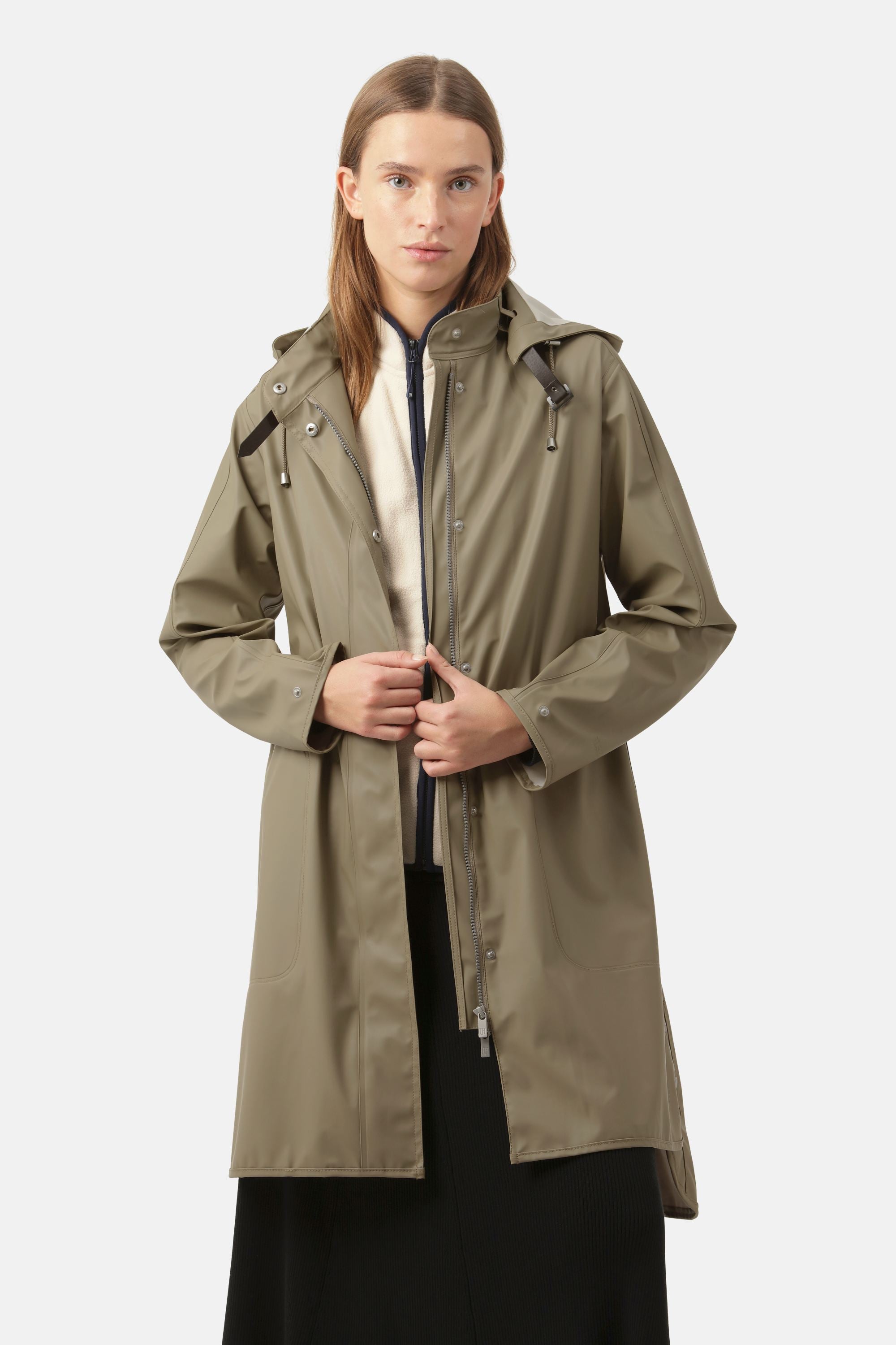 Light Raincoat - Covert Green
