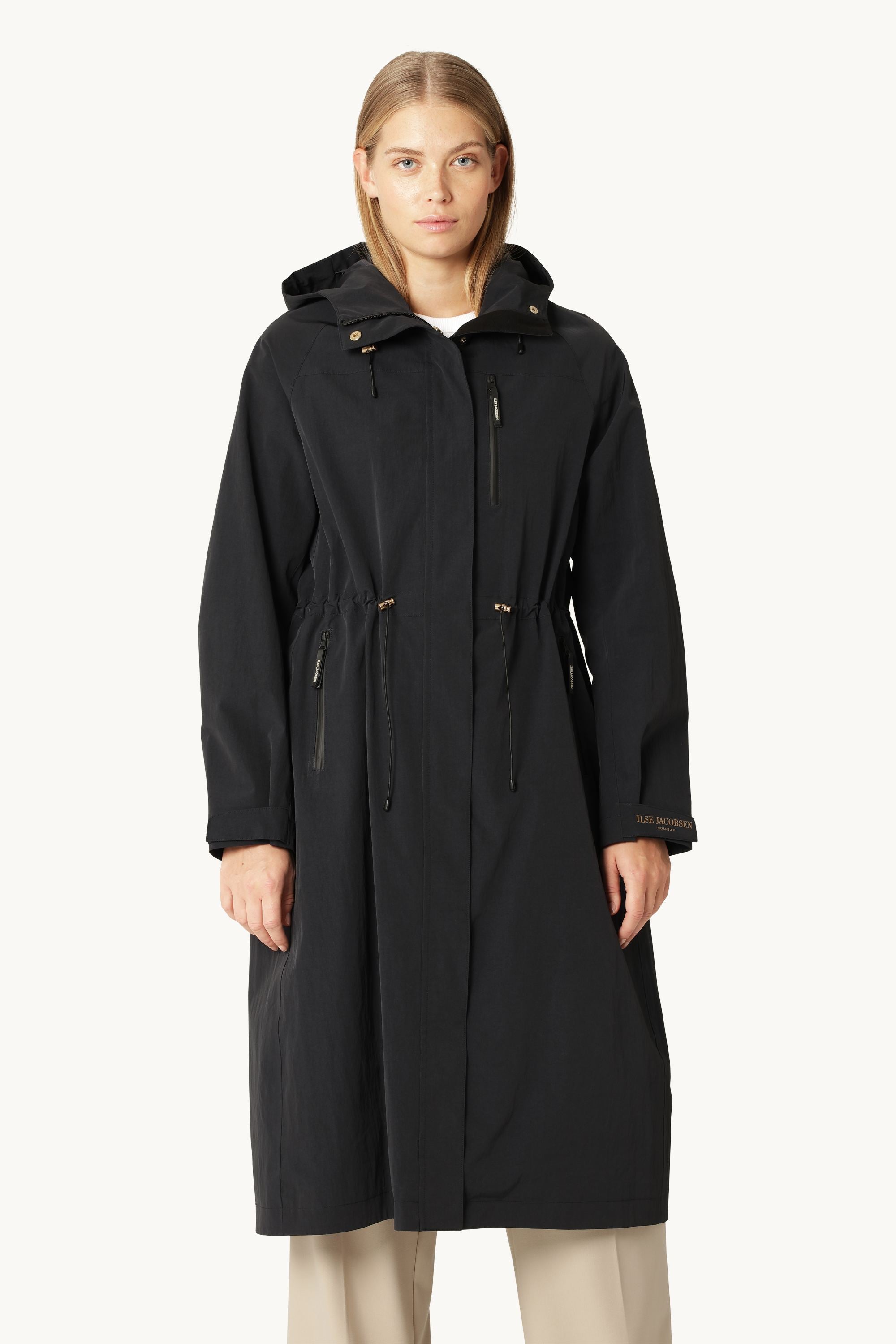 Impermeable Técnico Largo - Dark Indigo