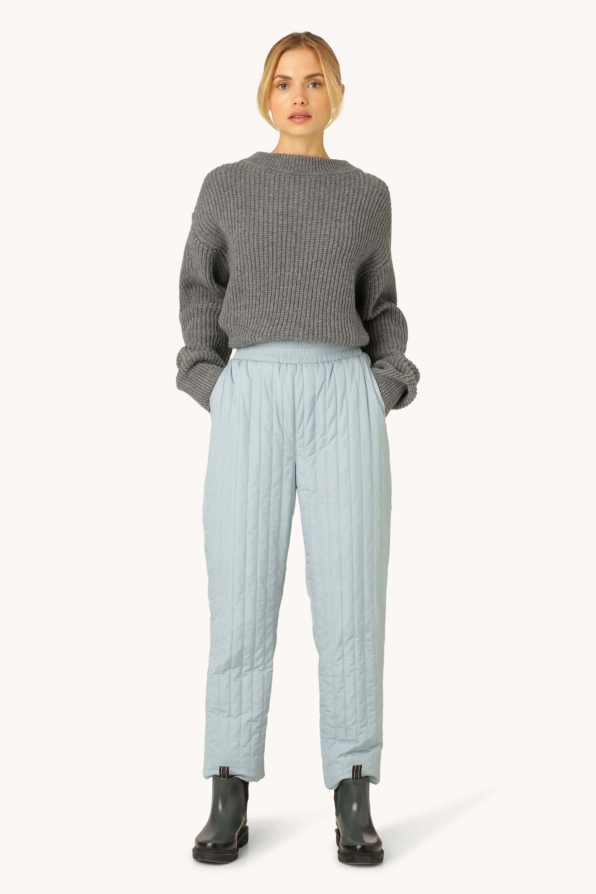 Quilt Pants - Pale Petroleum