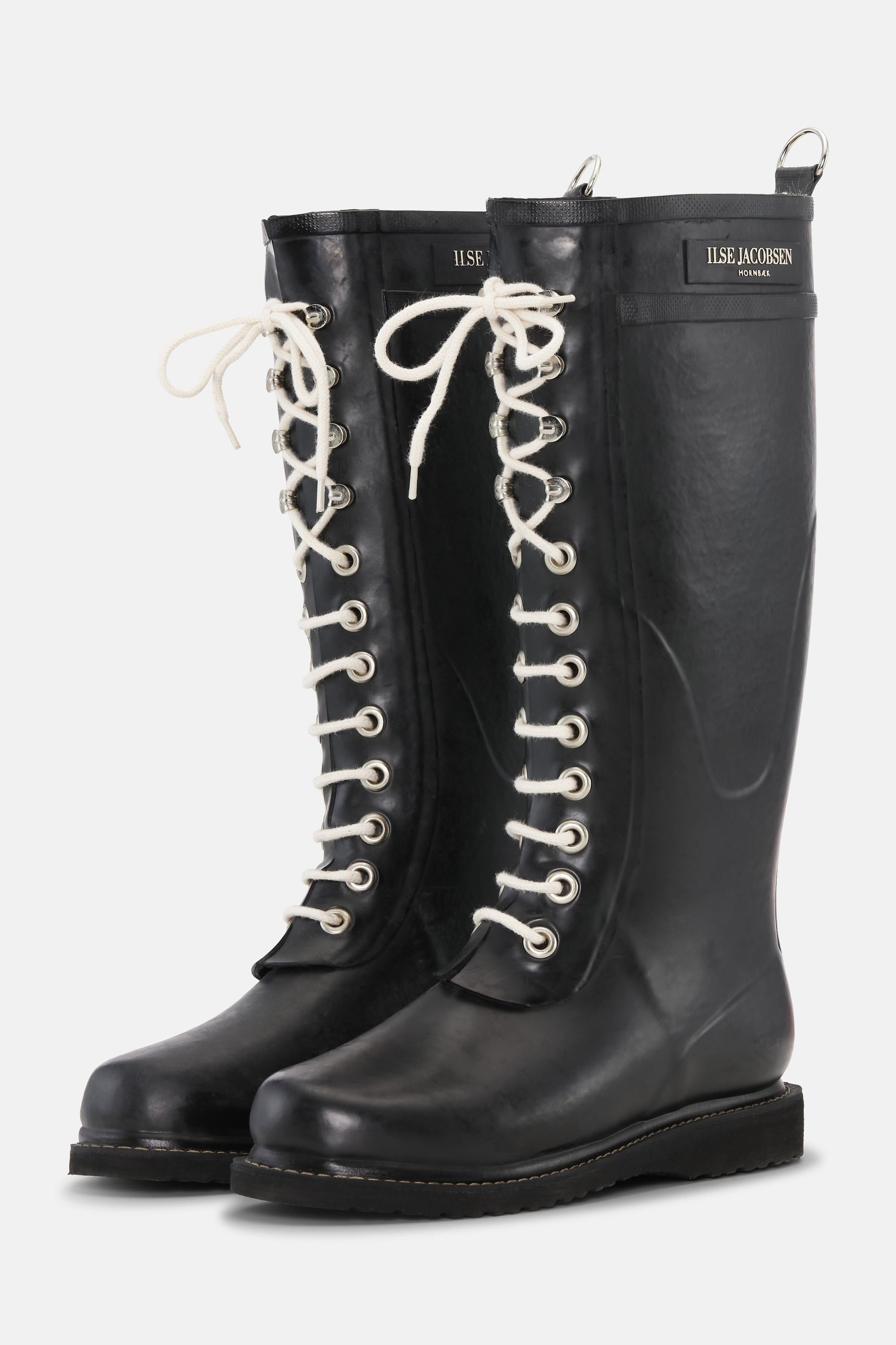 Botas largas de goma - Negro