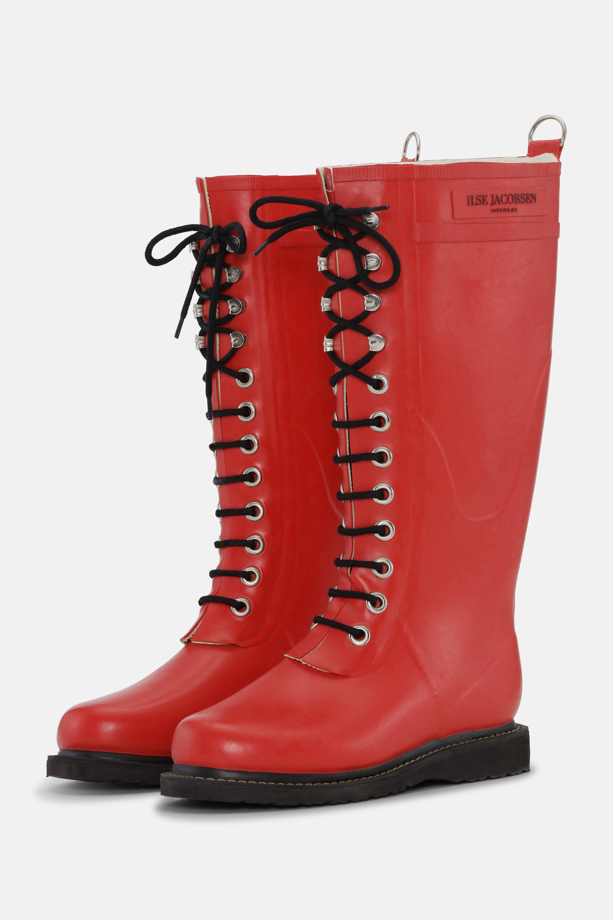 Botas largas de goma - Rojo intenso