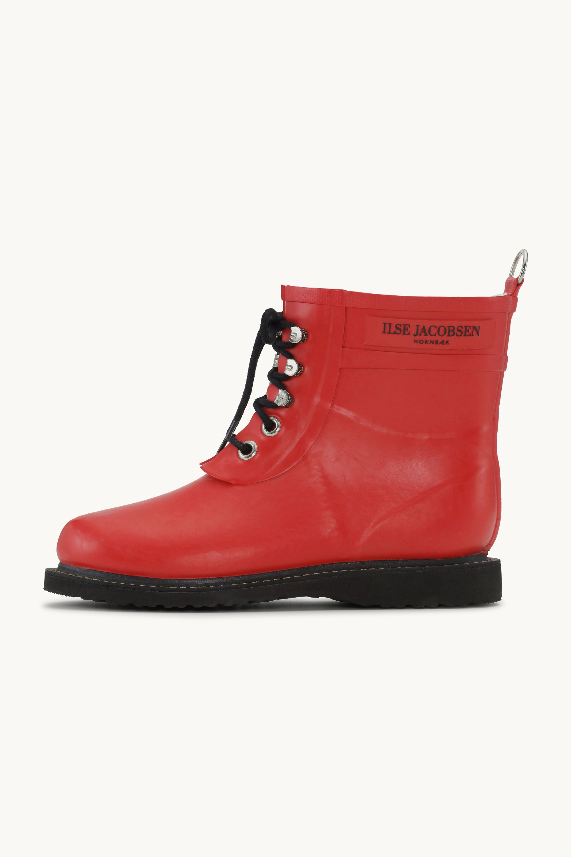 Botas cortas de goma - Rojo intenso