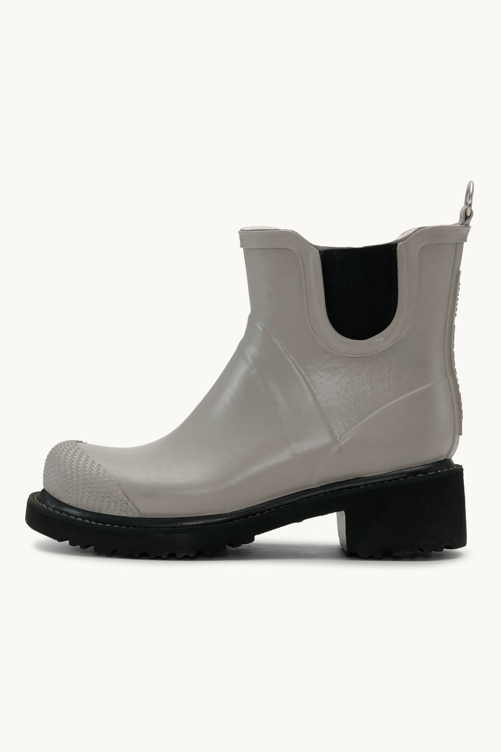 Botas Cortas De Goma Con Tacón Alto - Atmósfera