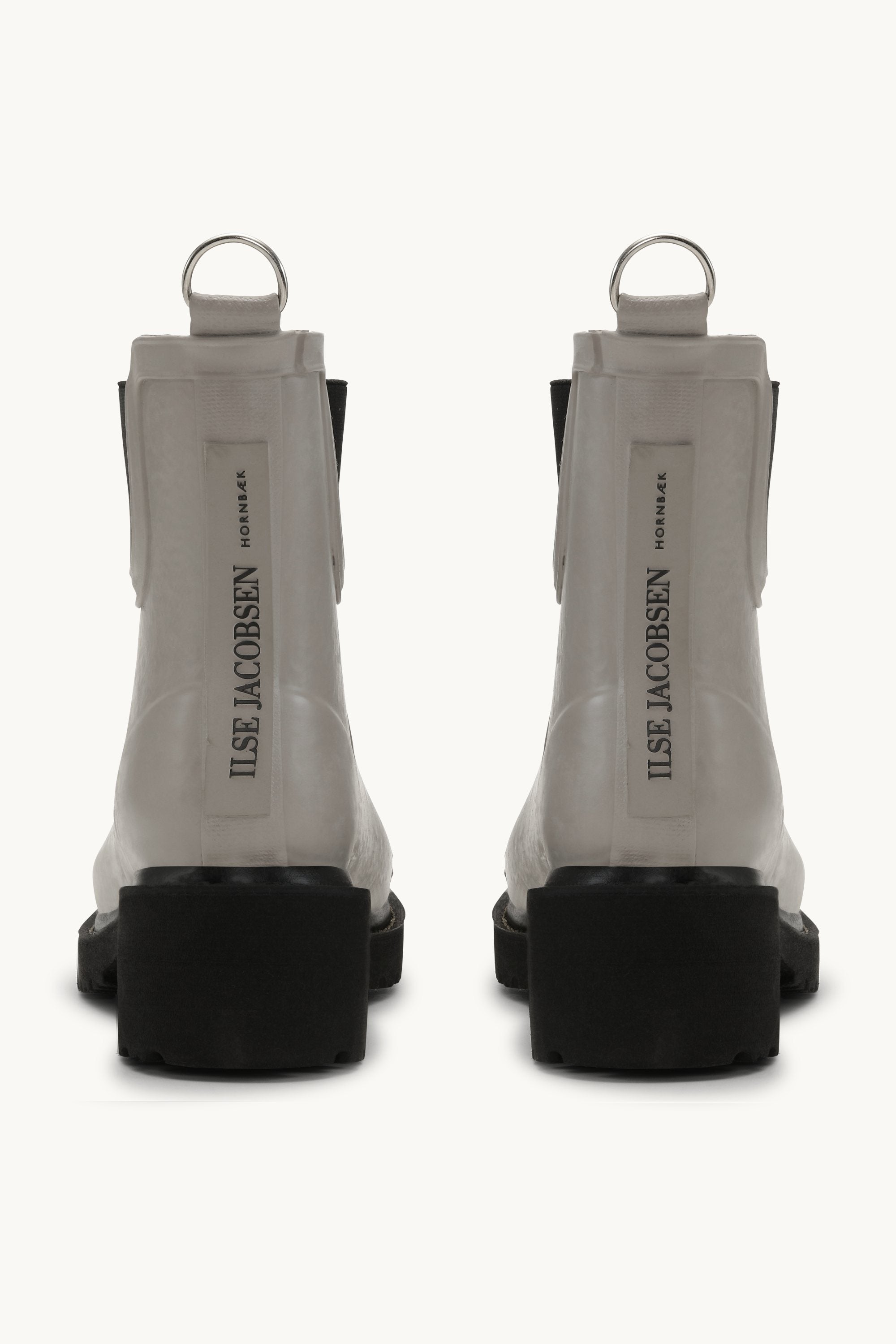 Botas Cortas De Goma Con Tacón Alto - Atmósfera