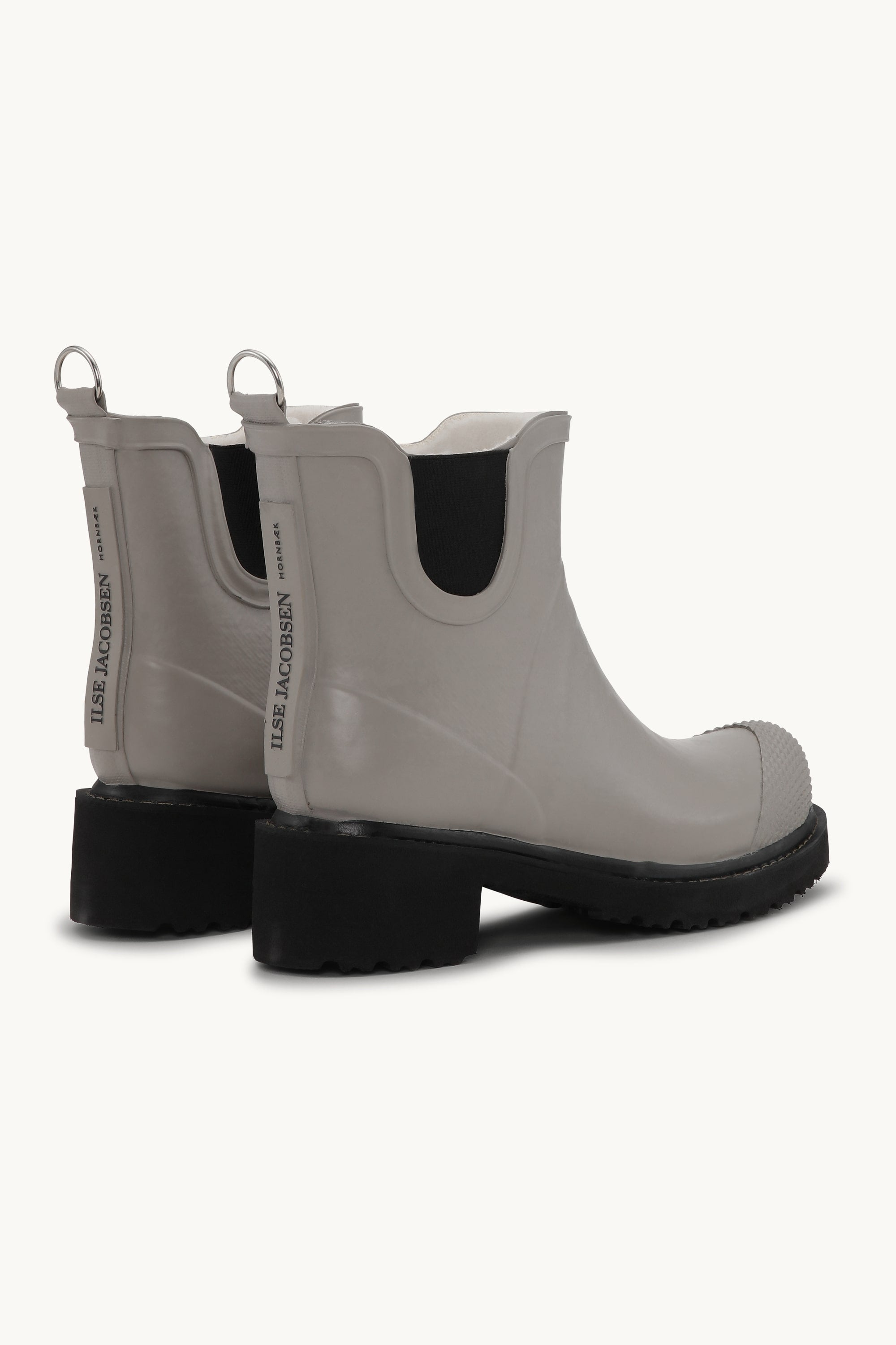 Botas Cortas De Goma Con Tacón Alto - Atmósfera
