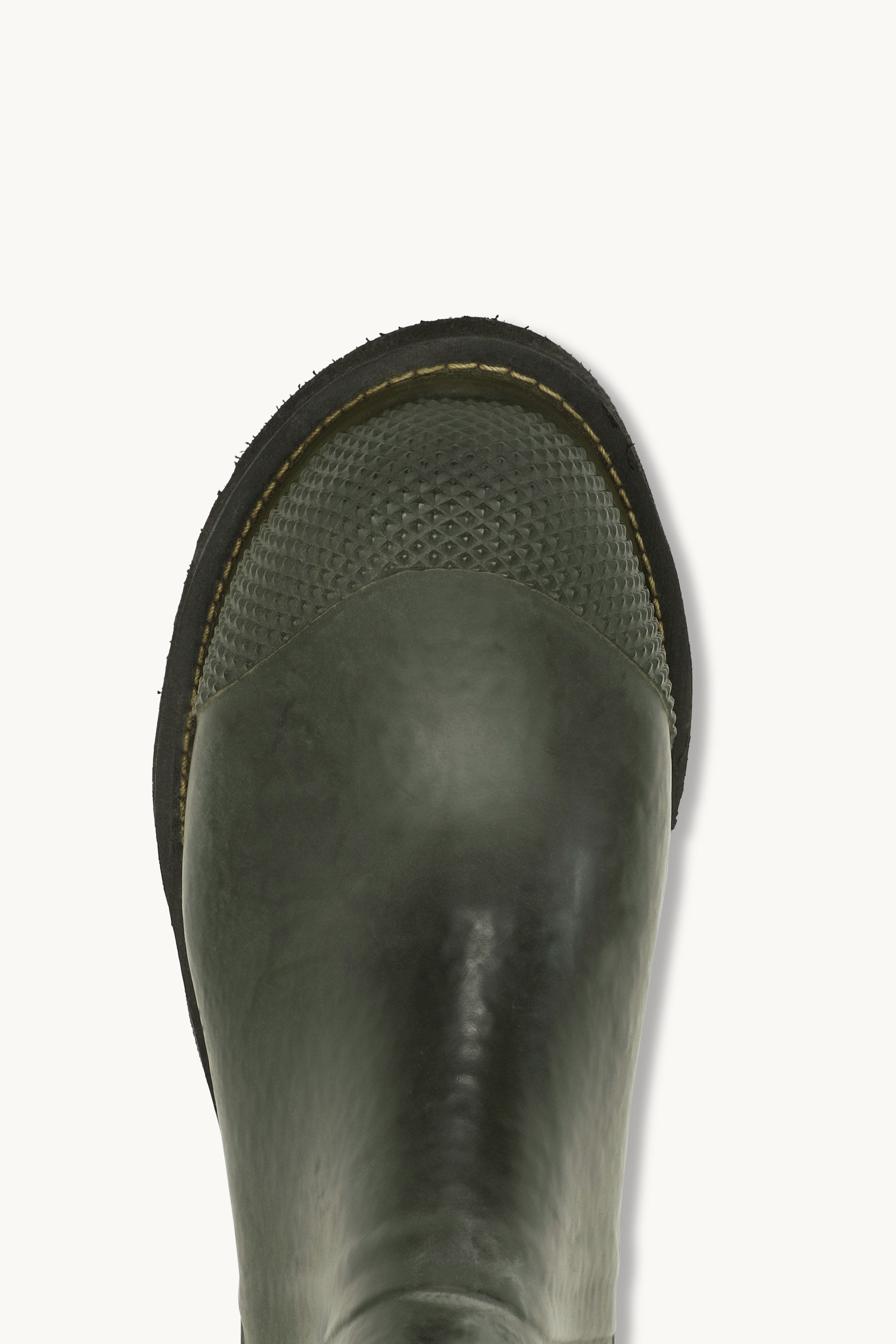 Botas Cortas De Goma Con Tacón Alto - Army