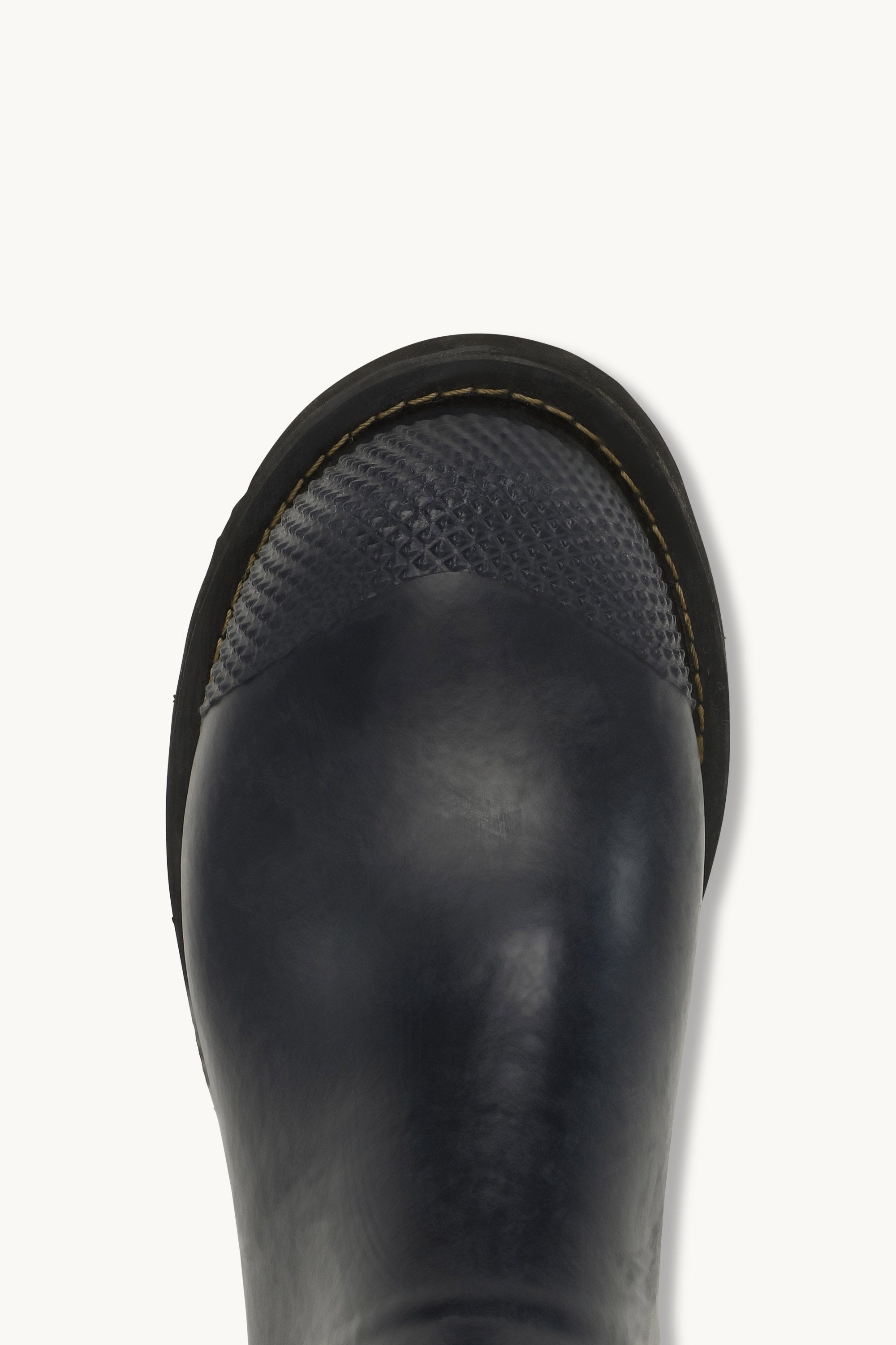 Botas Cortas De Goma Con Tacón Alto - Indigo Oscuro