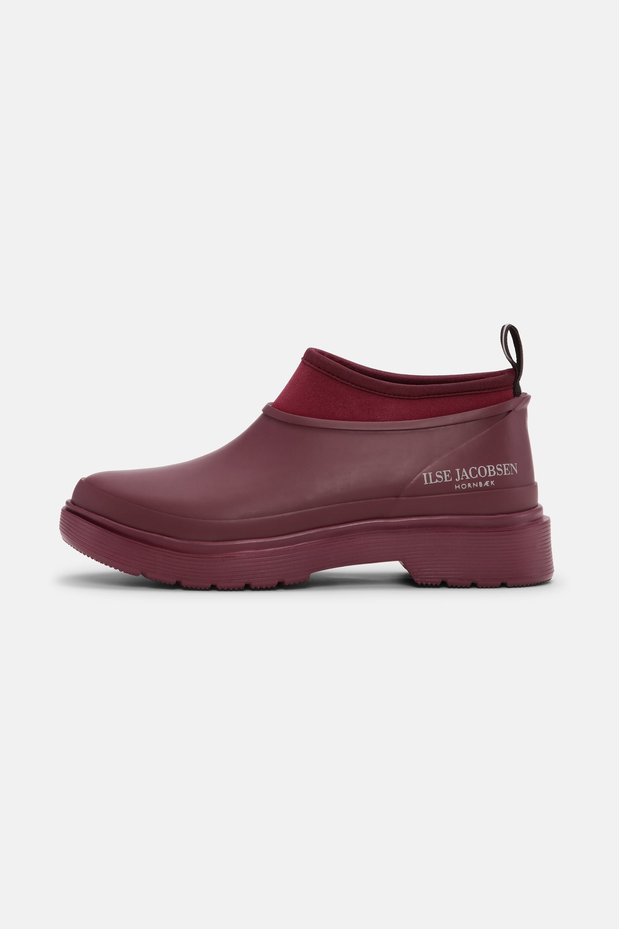 Zuecos de Lluvia Soft-Top - Maroon Banner