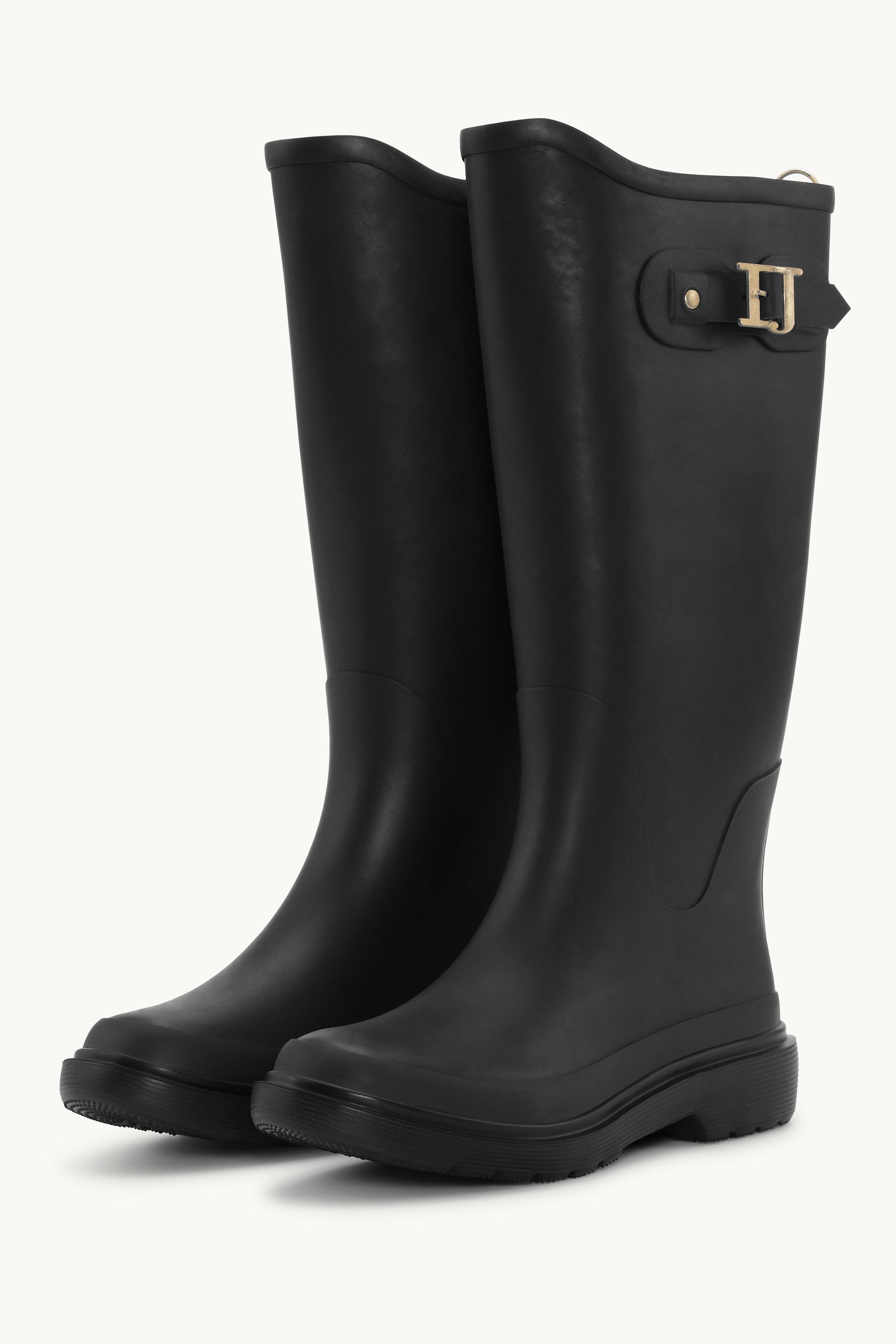 Botas de Lluvia Altas - Black Black