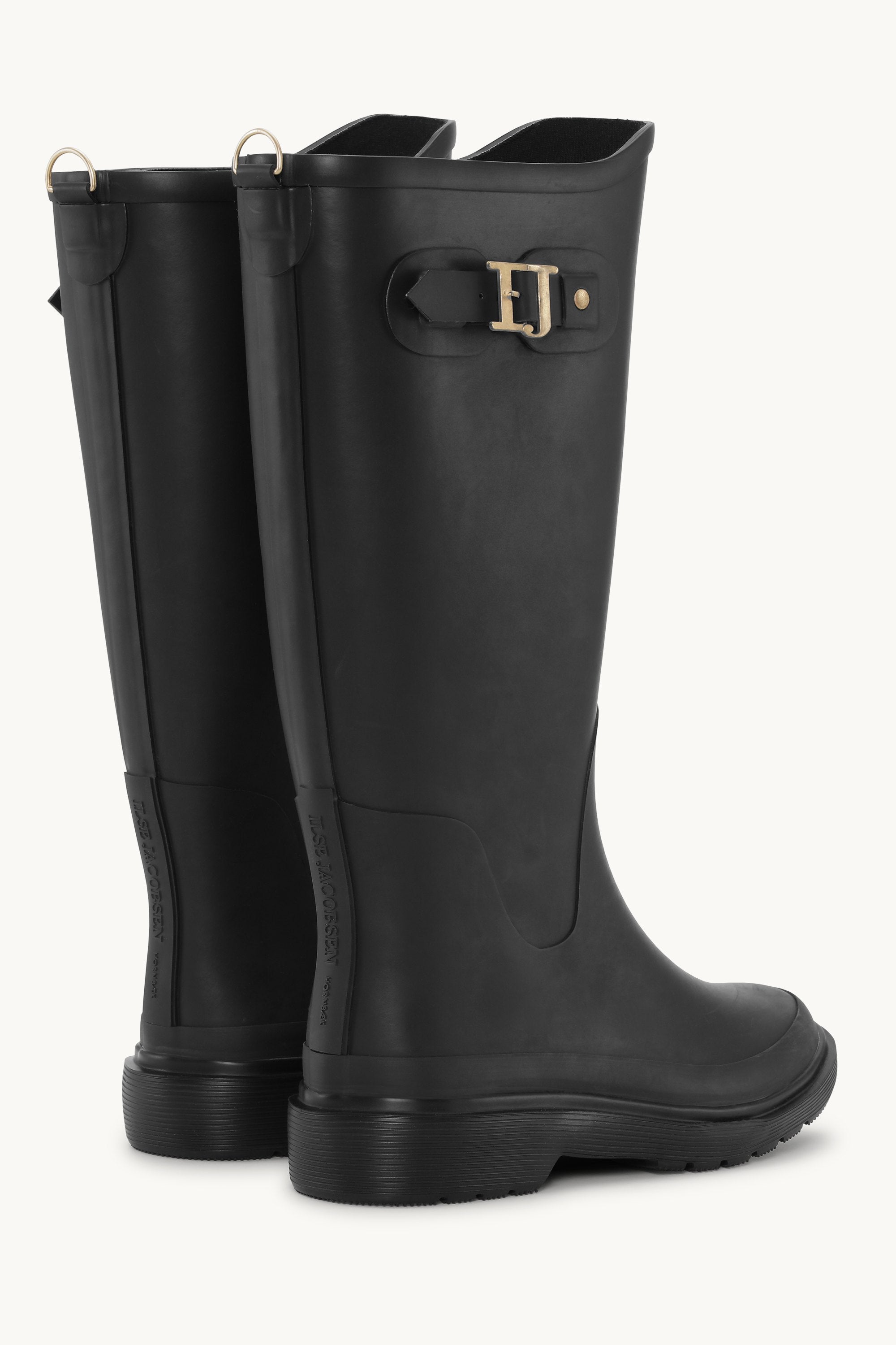 Botas de Lluvia Altas - Black Black