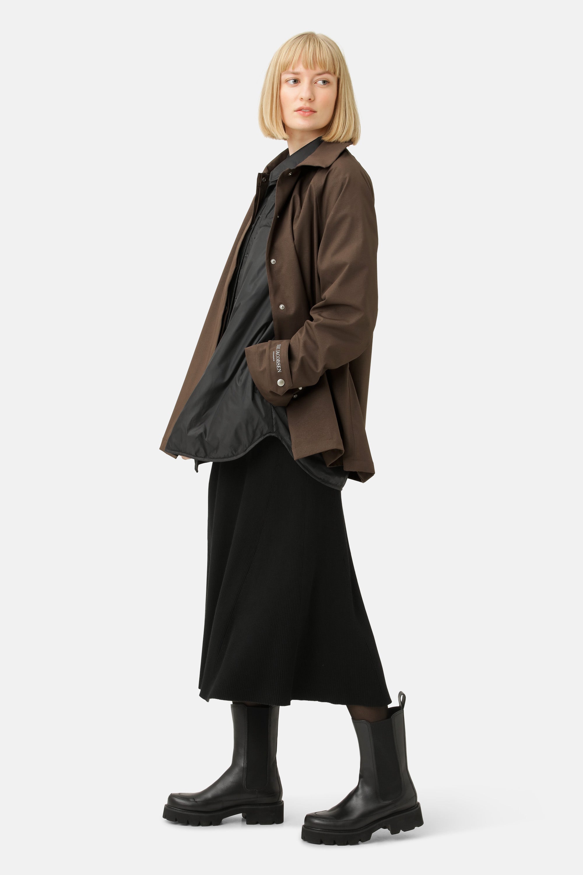 Ilse Jacobsen Hornbæk Rain Rain jacket Rain jacket 229 Chocolate Brown