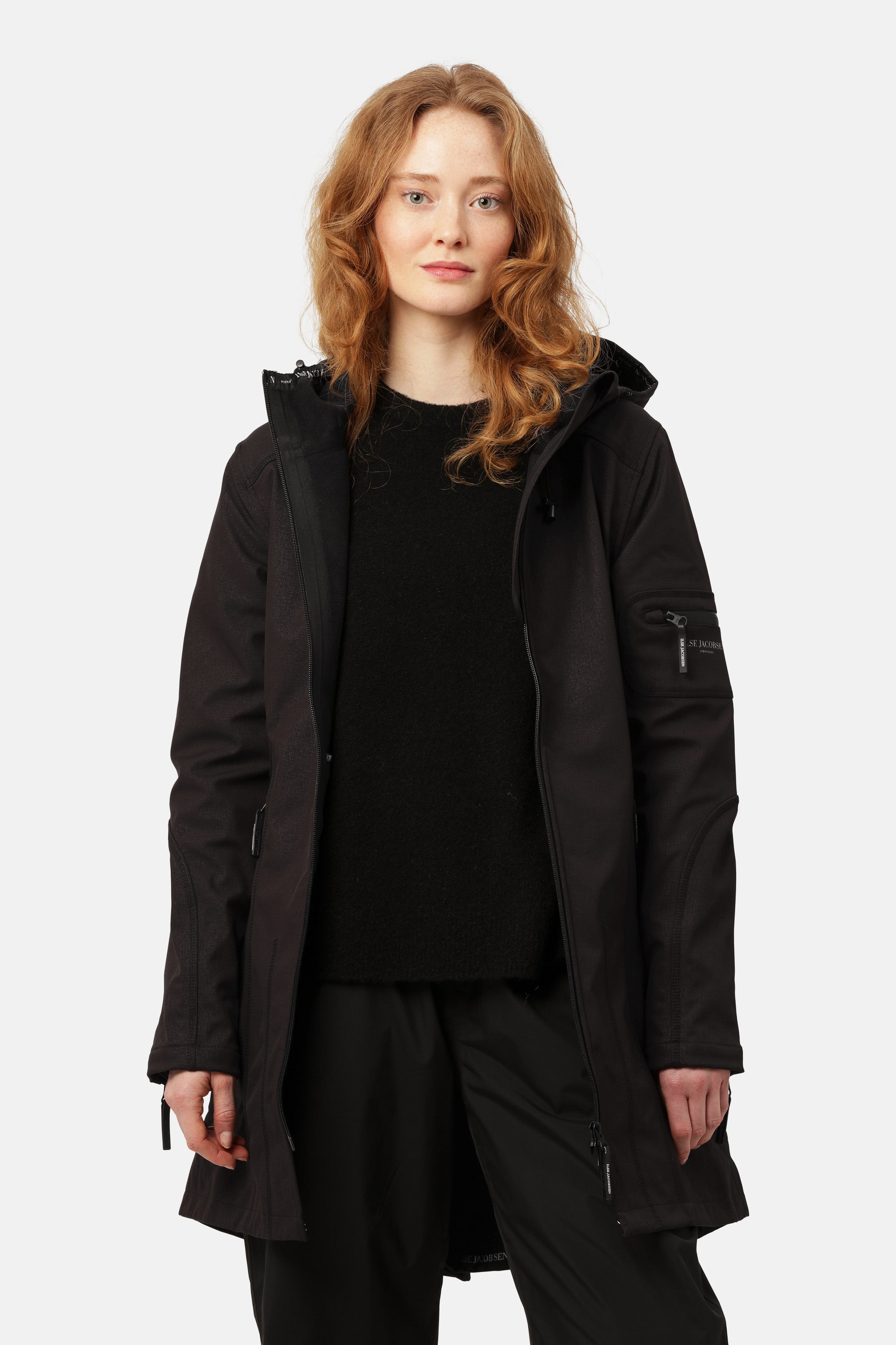 Ilse Jacobsen Hornbæk Rain Raincoat Raincoat 001 Black