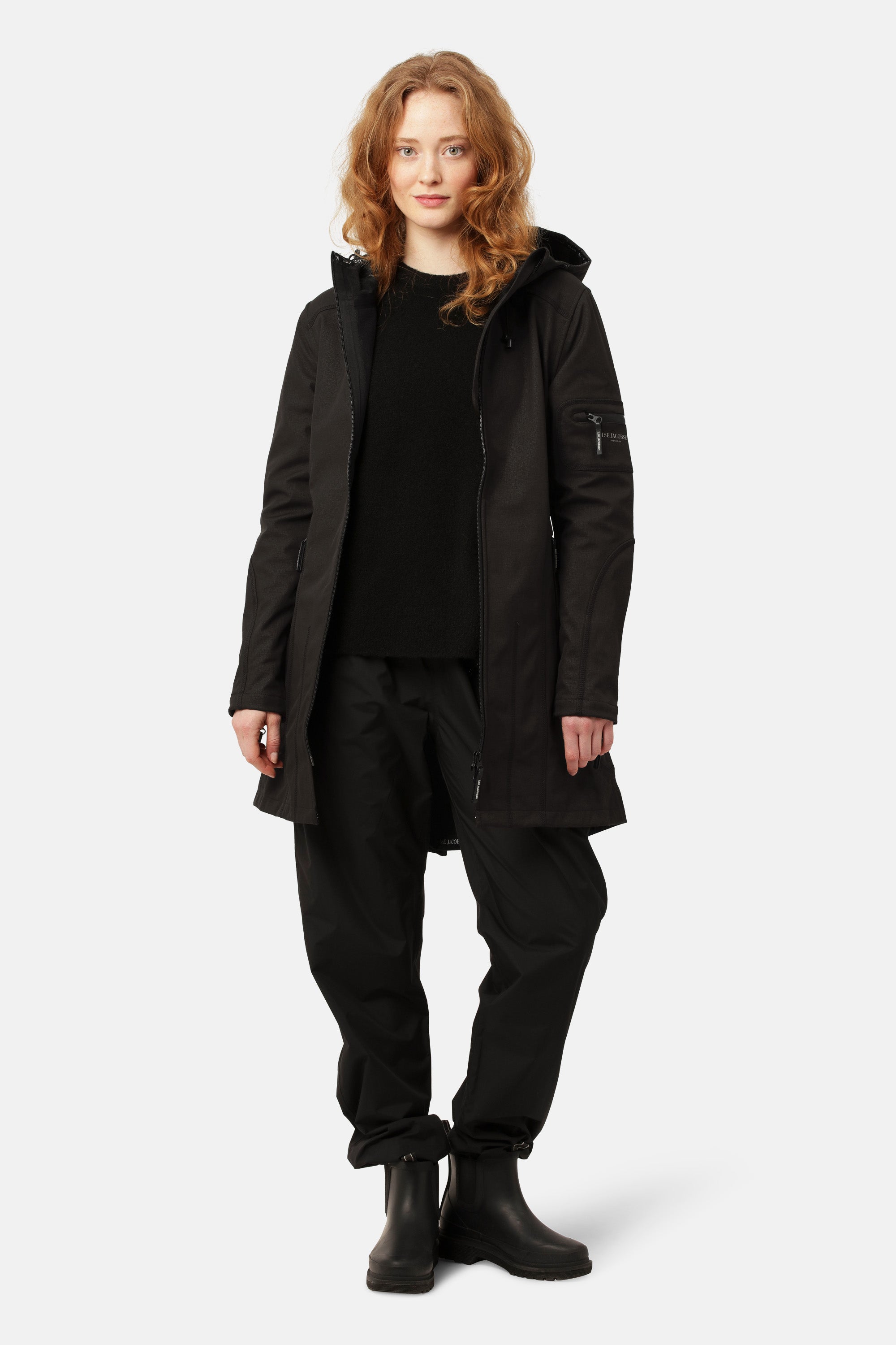 Ilse Jacobsen Hornbæk Rain Raincoat Raincoat 001 Black