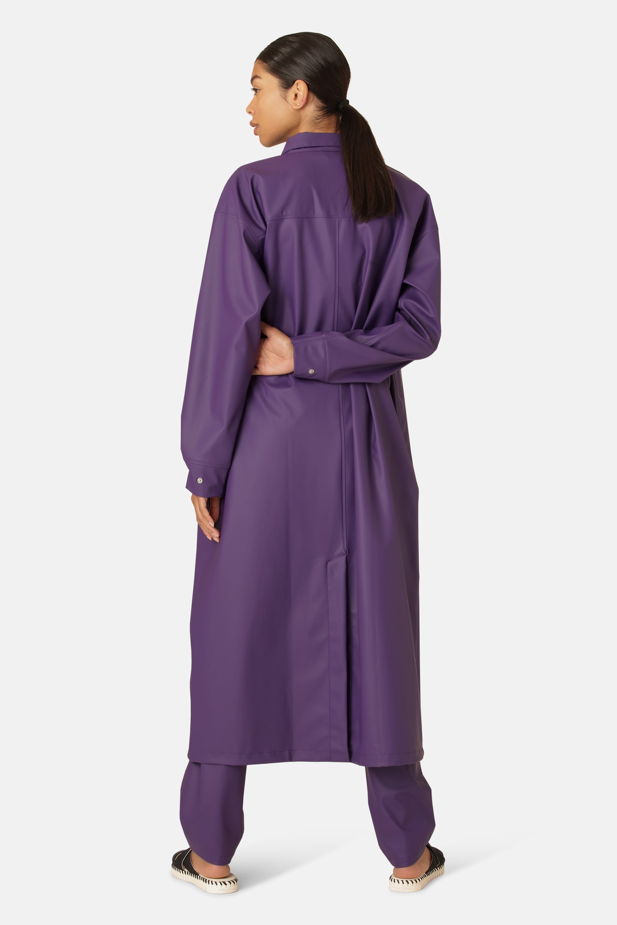 Ilse Jacobsen Hornbæk Rain Raincoat Raincoat 552 Purple Rain