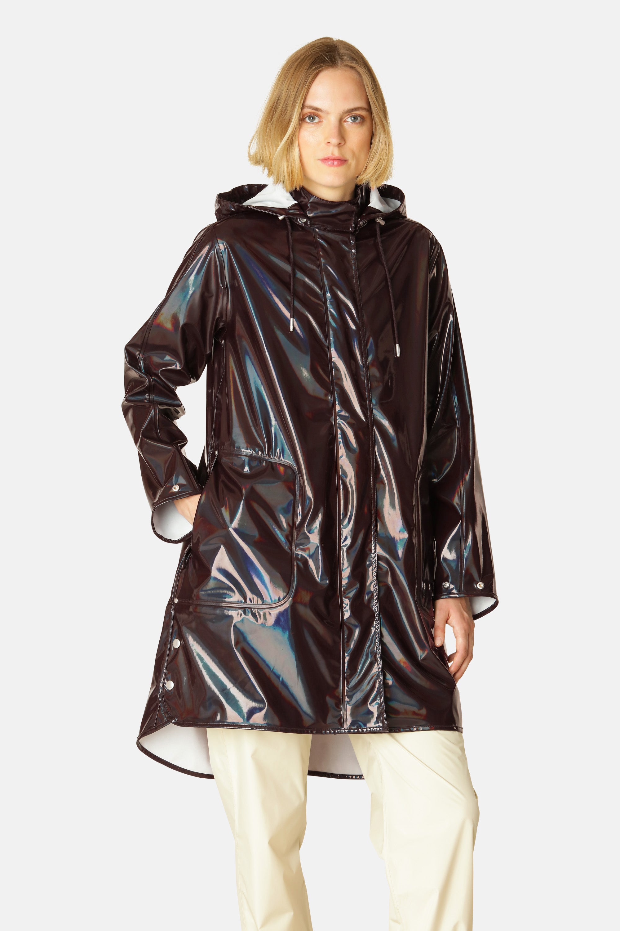 Ilse Jacobsen Hornbæk Rain Long Raincoat Raincoat 233 Ganache