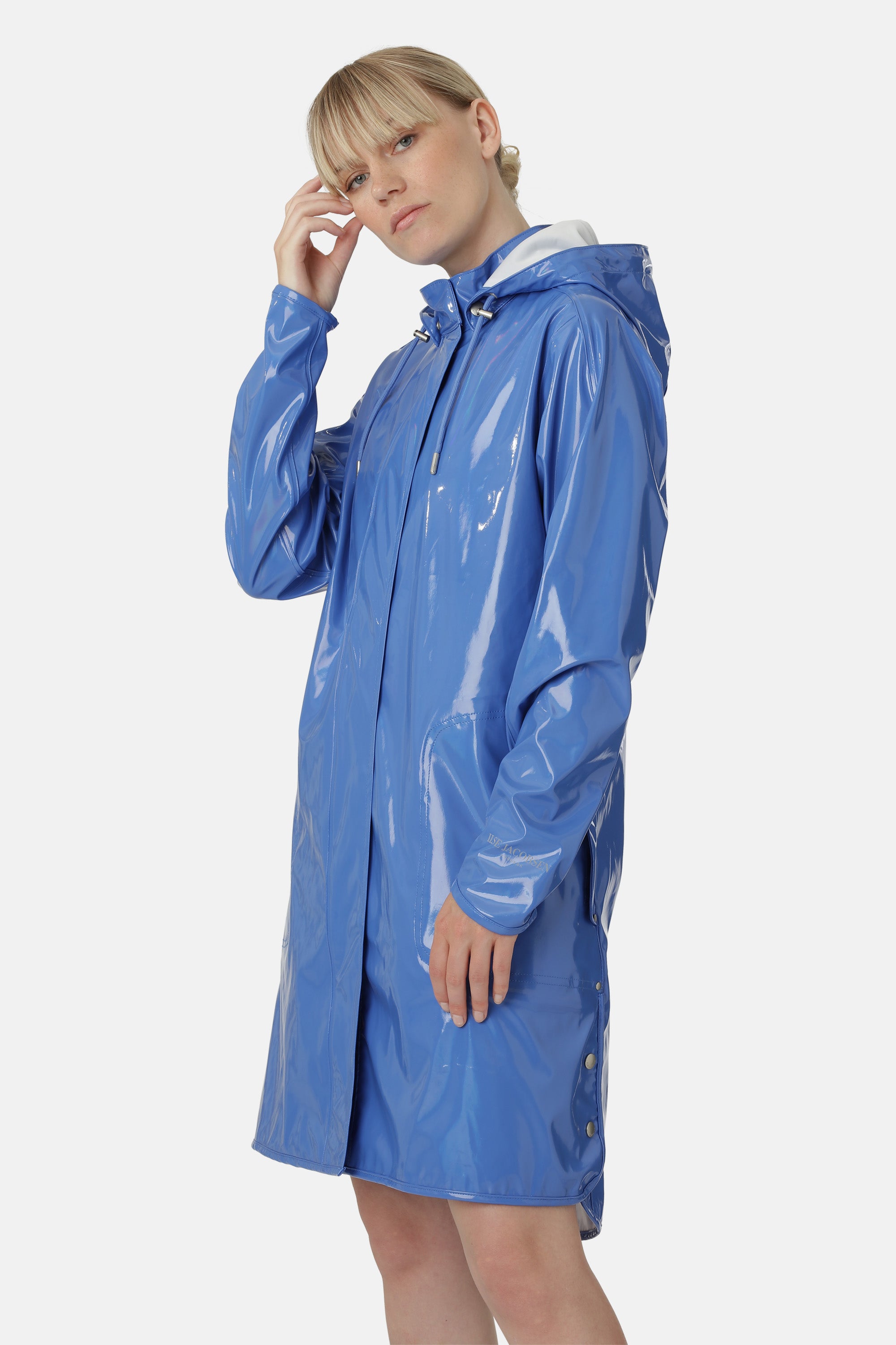 Ilse Jacobsen Hornbæk Rain Long Raincoat Raincoat 656 Light Regatta