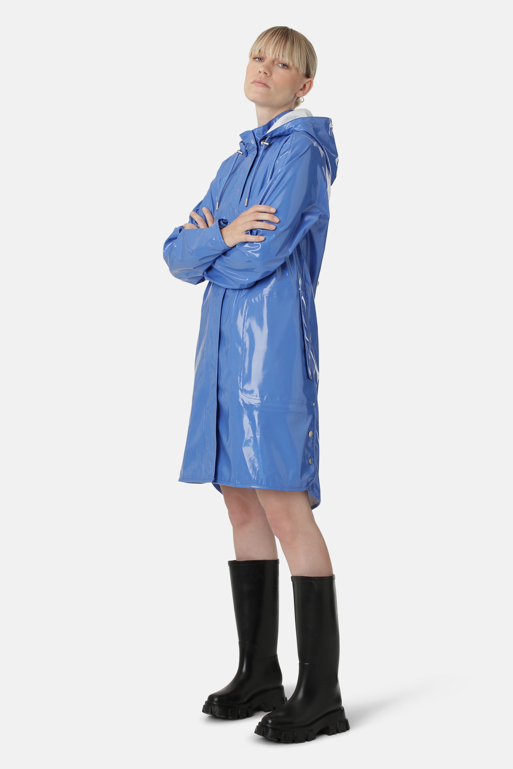 Ilse Jacobsen Hornbæk Rain Long Raincoat Raincoat 656 Light Regatta