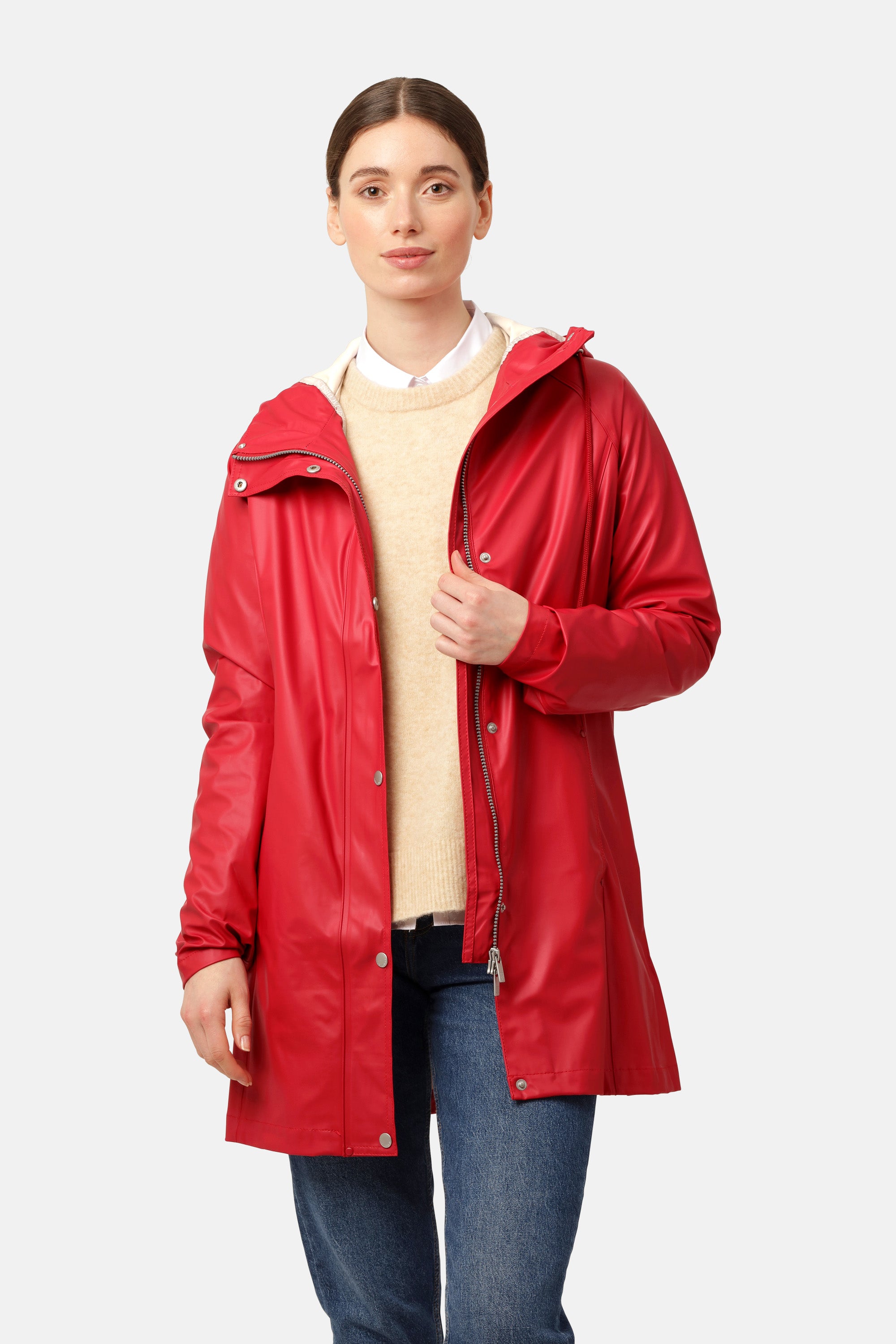 Ilse Jacobsen Hornbæk Rain Raincoat Raincoat 303 Deep Red