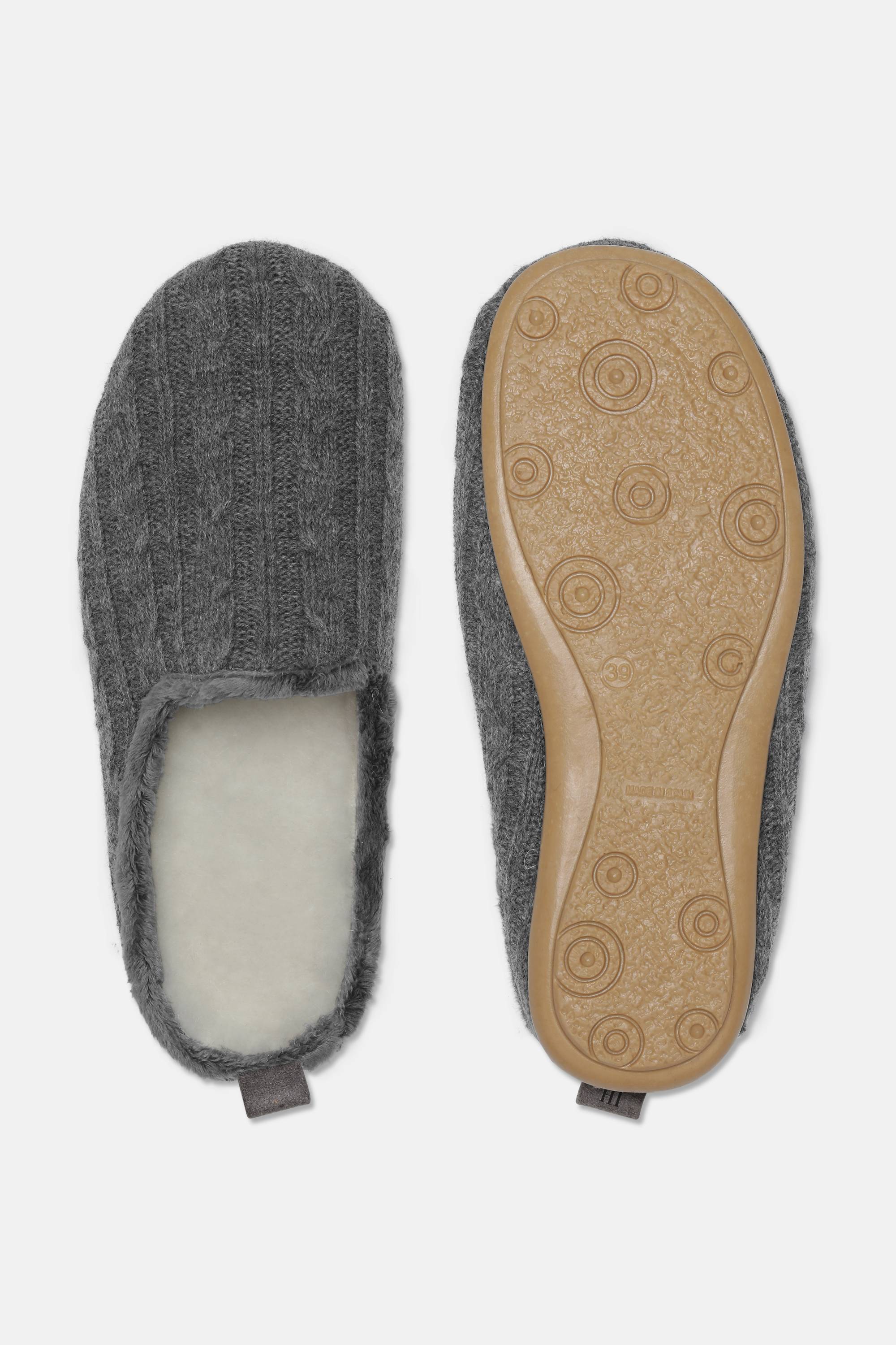 Warm slip-in - Grey Wheat