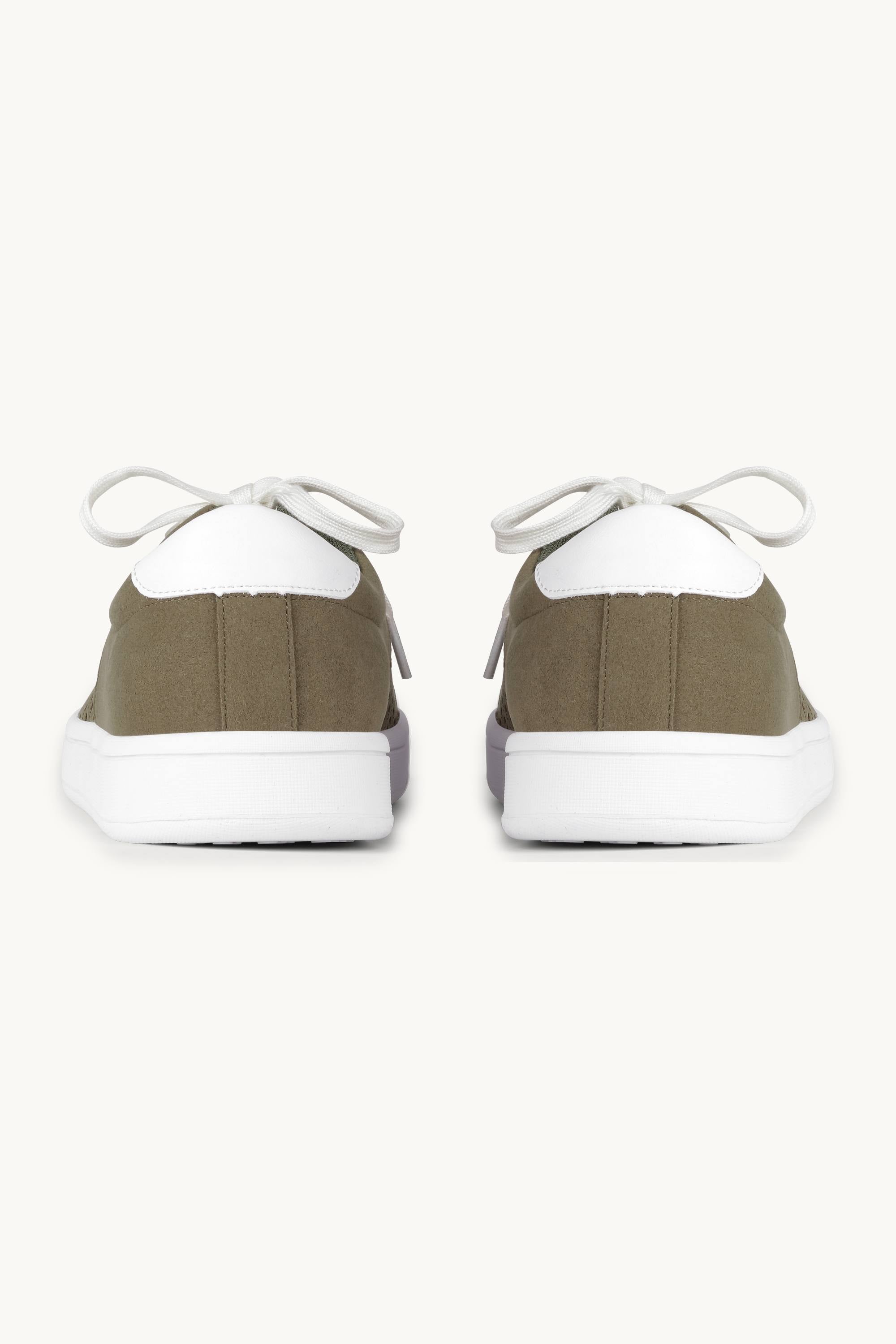 City Sneaker Men - Deep Olive White