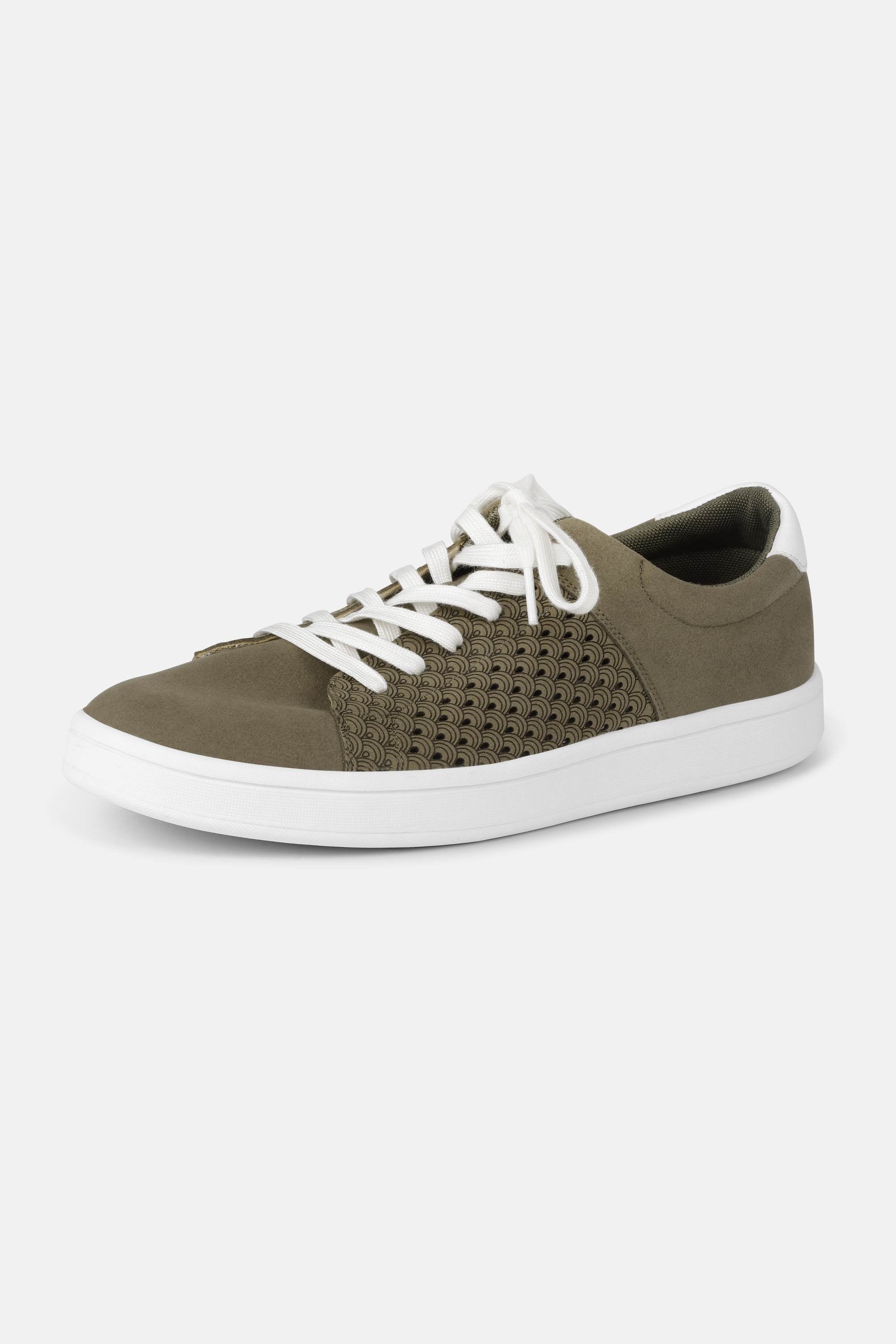 City Sneaker Hombre - Deep Olive White