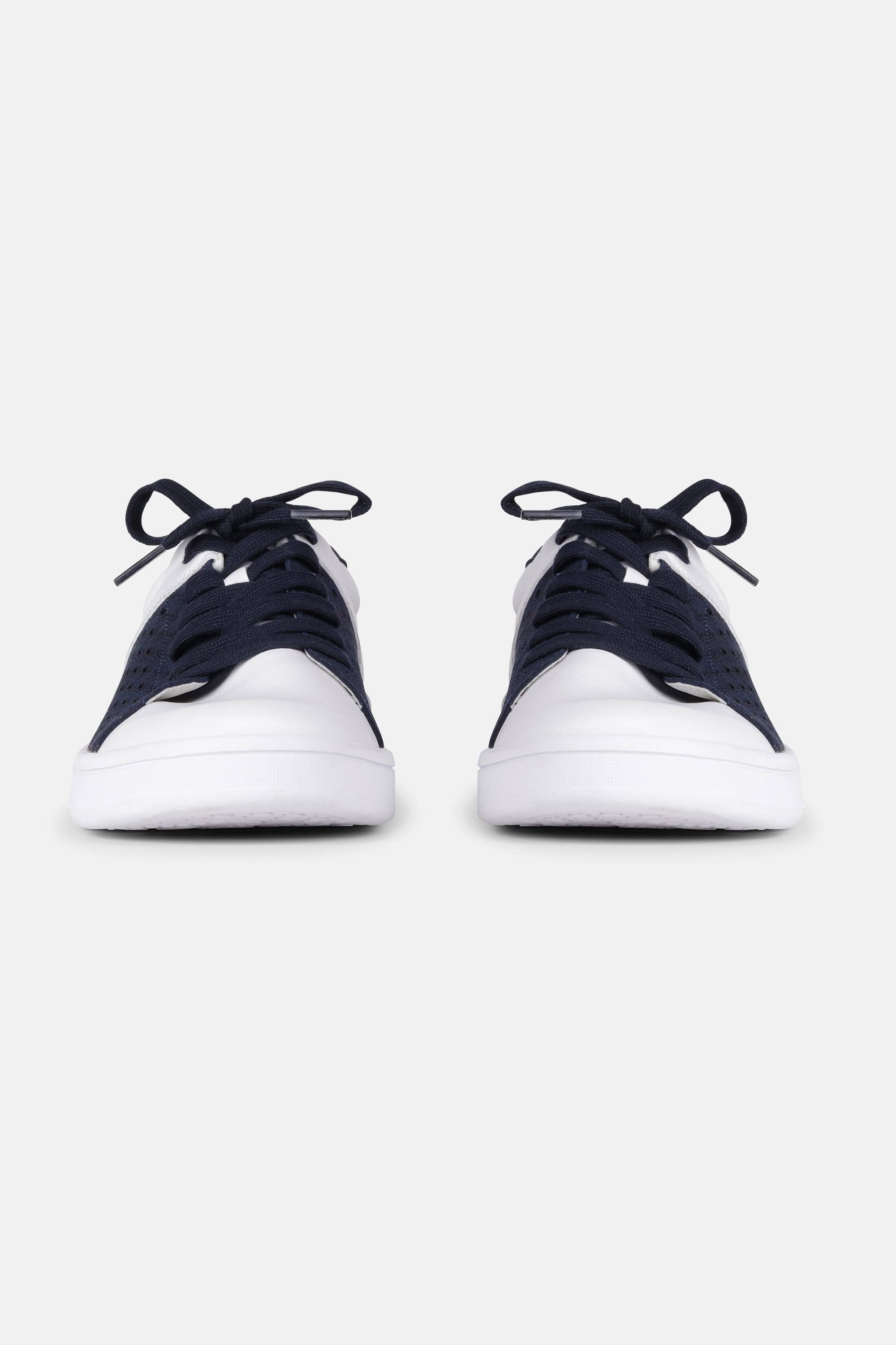 City Sneaker - White Dark Indigo